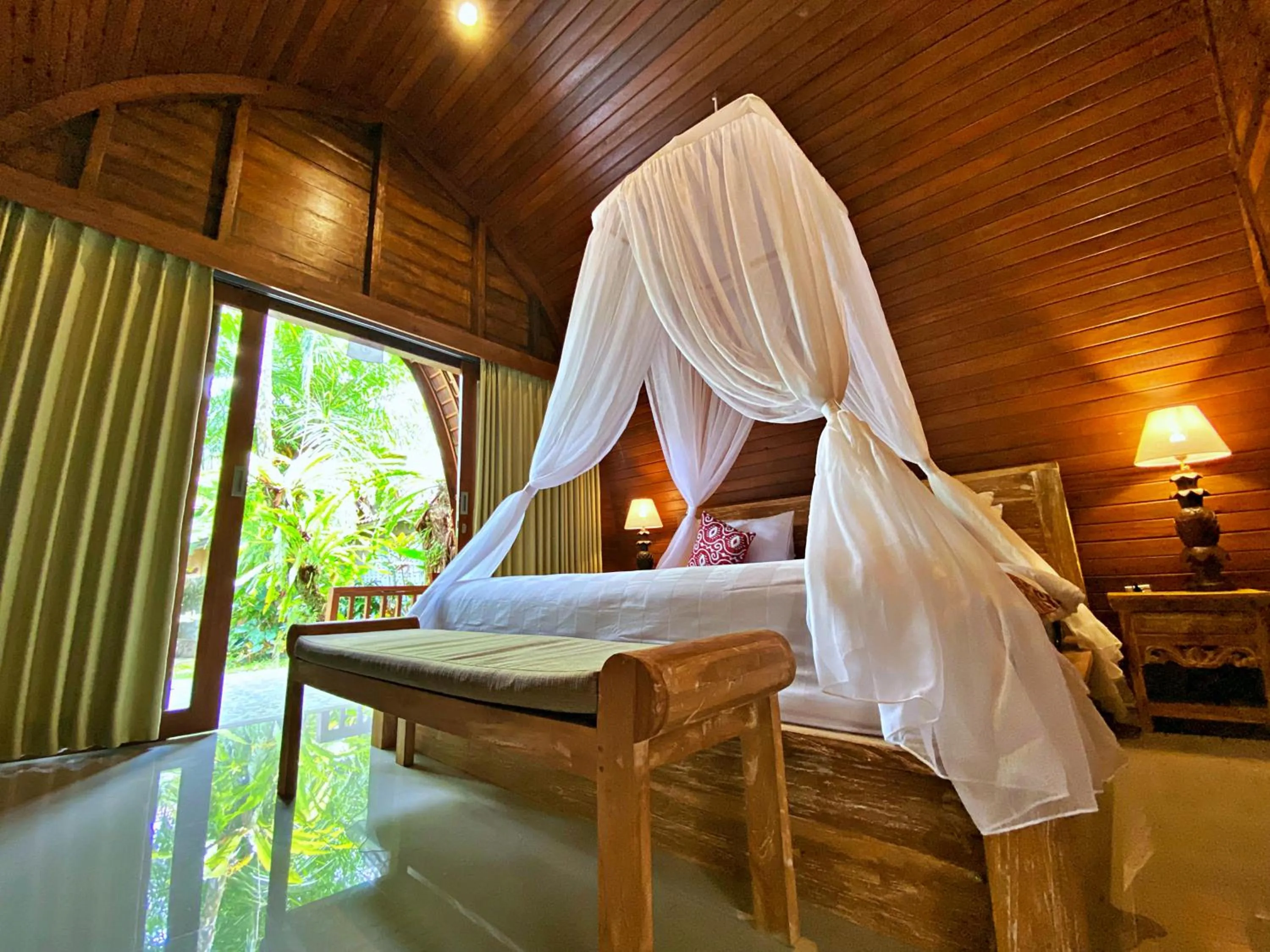 Bed in Uma Linggah Resort by Puri Signatures