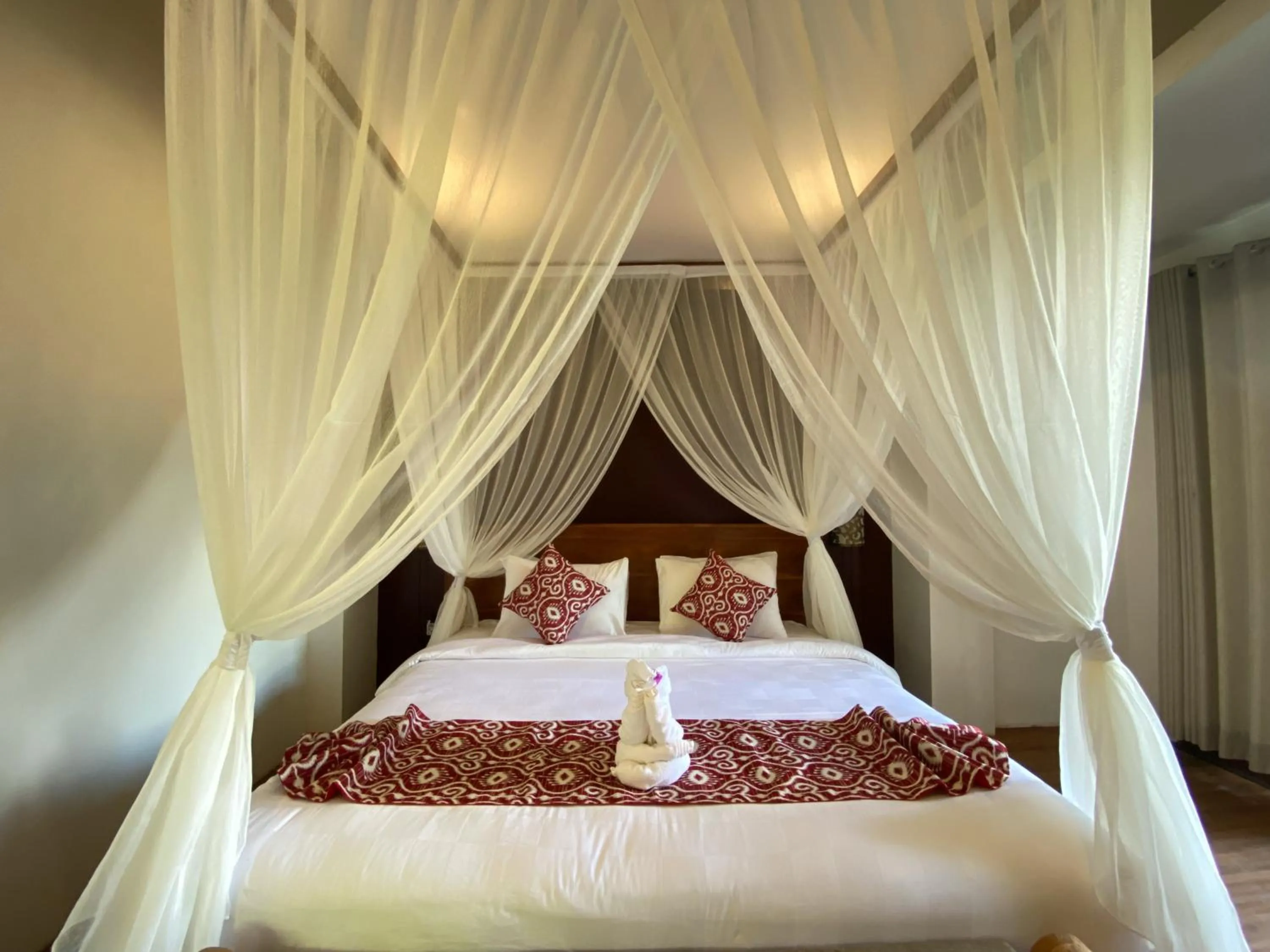 Bed in Uma Linggah Resort by Puri Signatures
