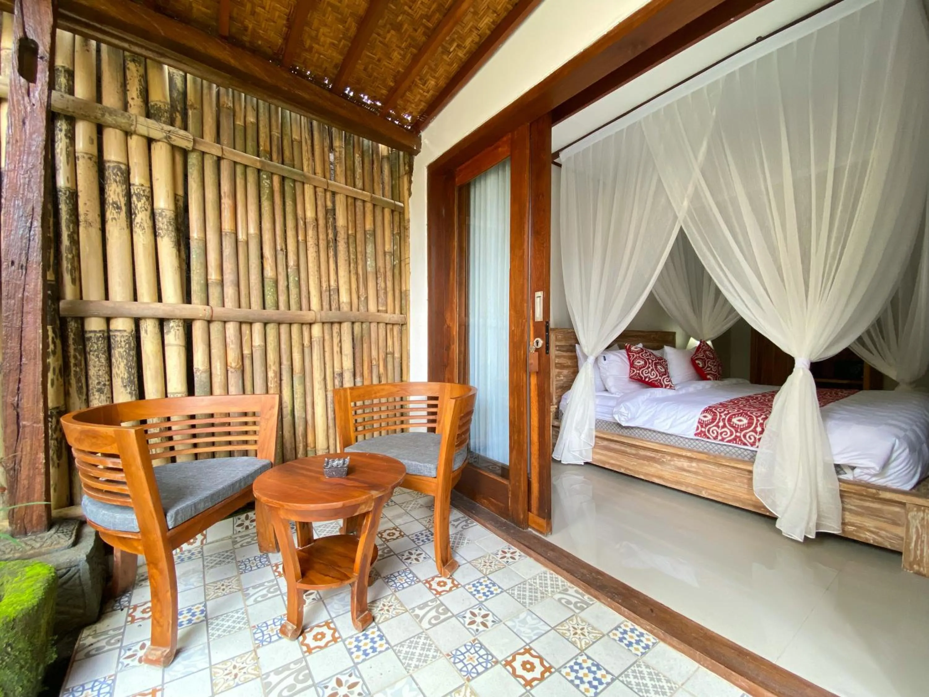 Bed in Uma Linggah Resort by Puri Signatures