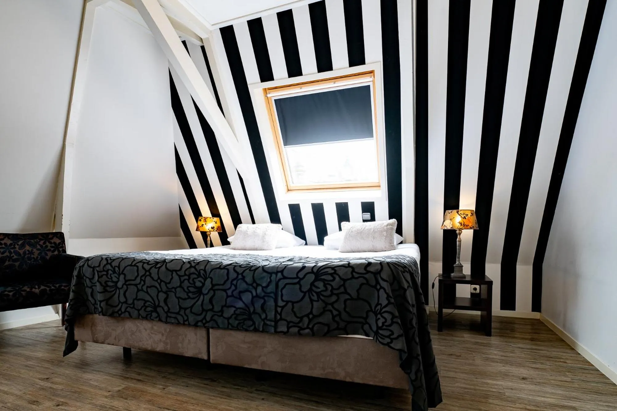 Bed in Hotel Zeezicht