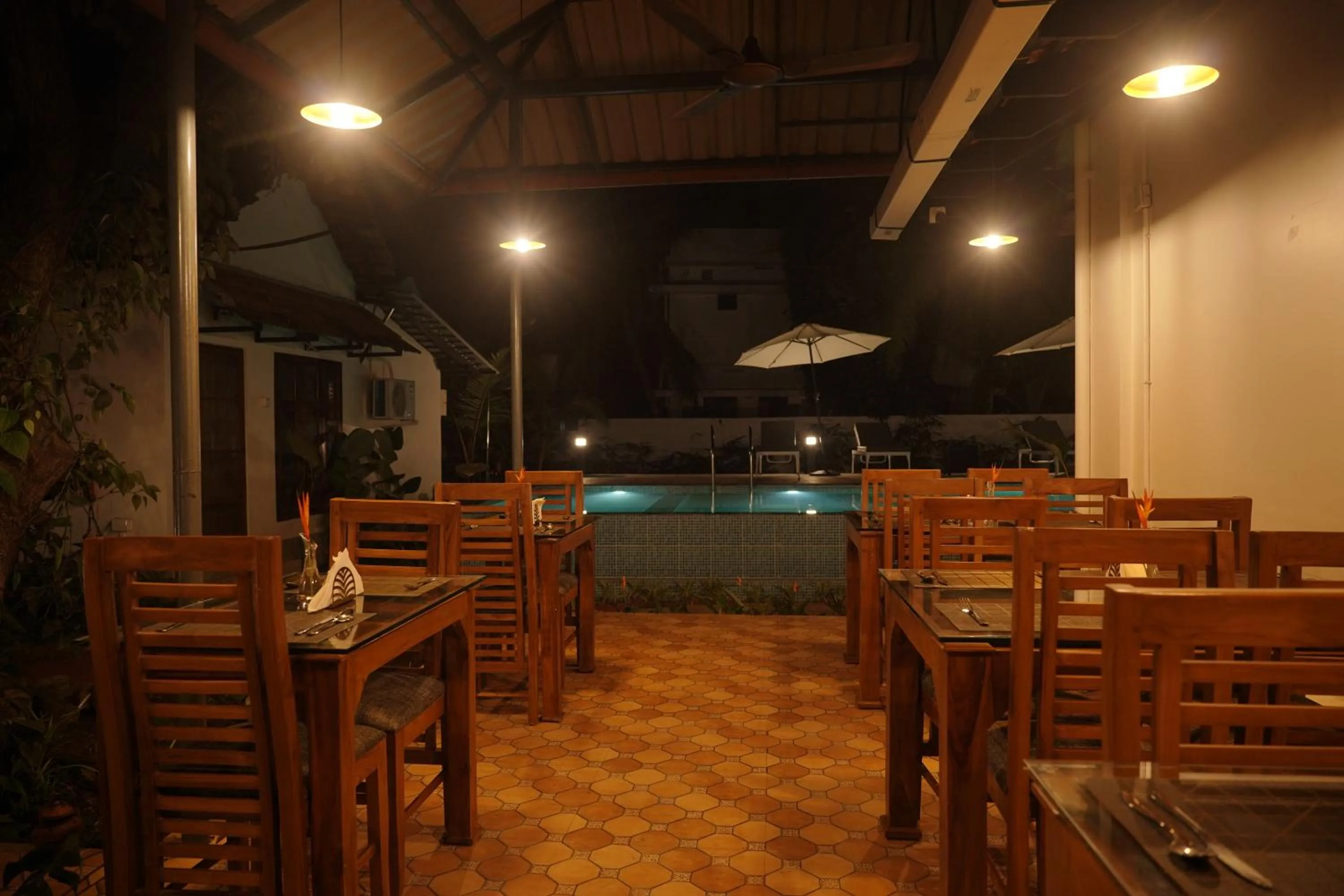 Dining area in Alfred Place