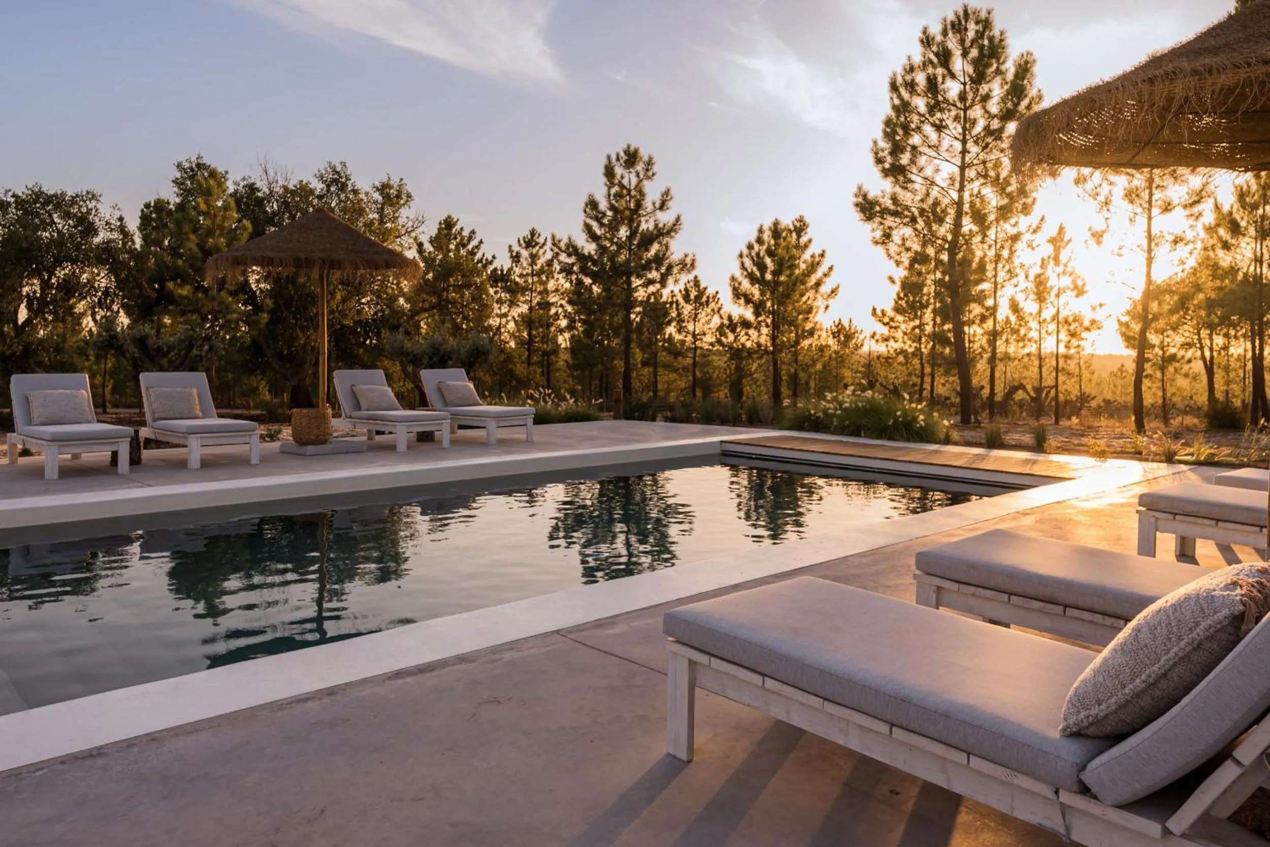 Swimming pool in Independente Comporta