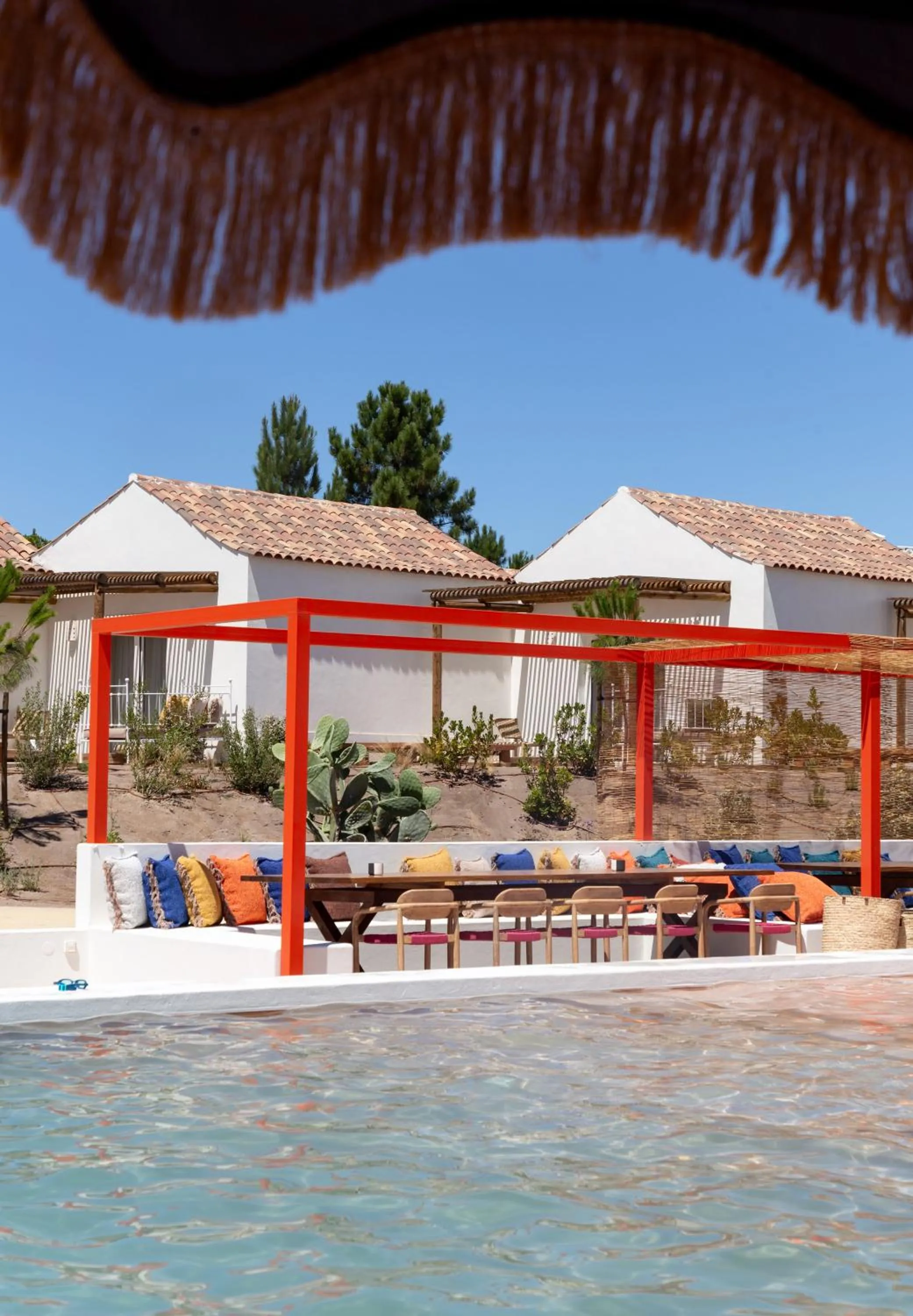 Pool view in Independente Comporta