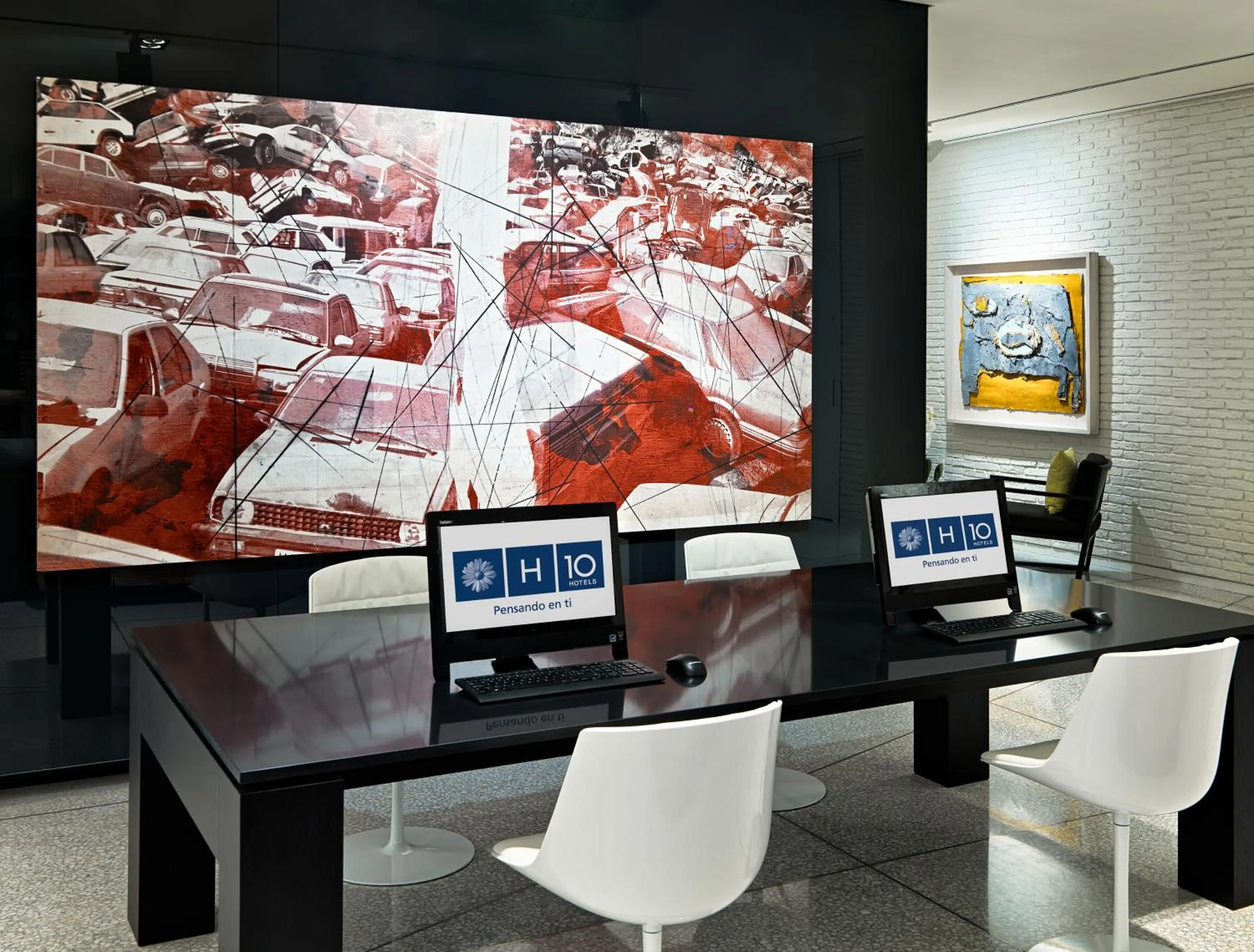 Lobby or reception in H10 Art Gallery 4* Sup