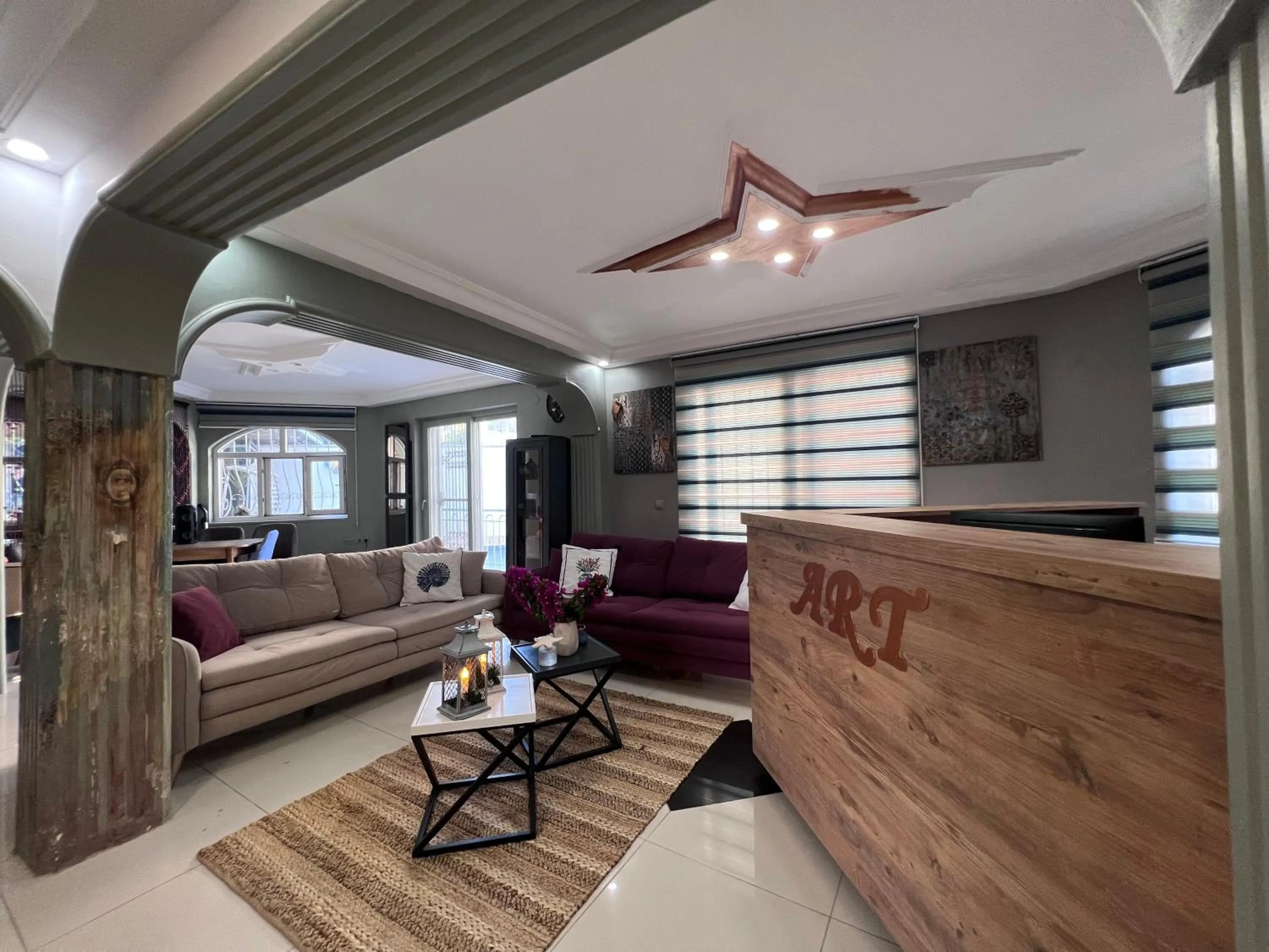Lobby or reception in Art Pansiyon Belek