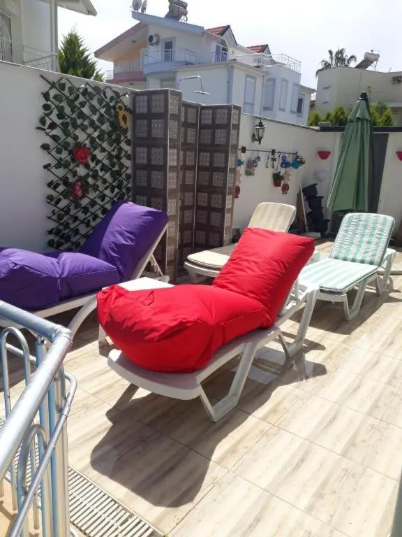 Balcony/Terrace in Art Pansiyon Belek