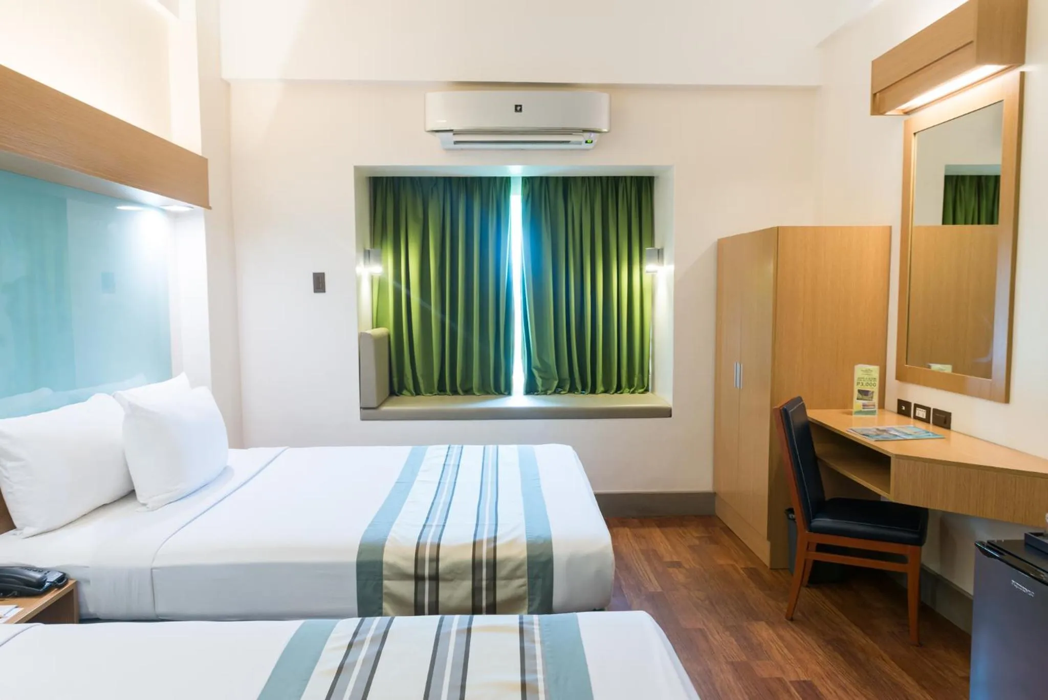Bedroom, Bed in Microtel by Wyndham South Forbes near Nuvali