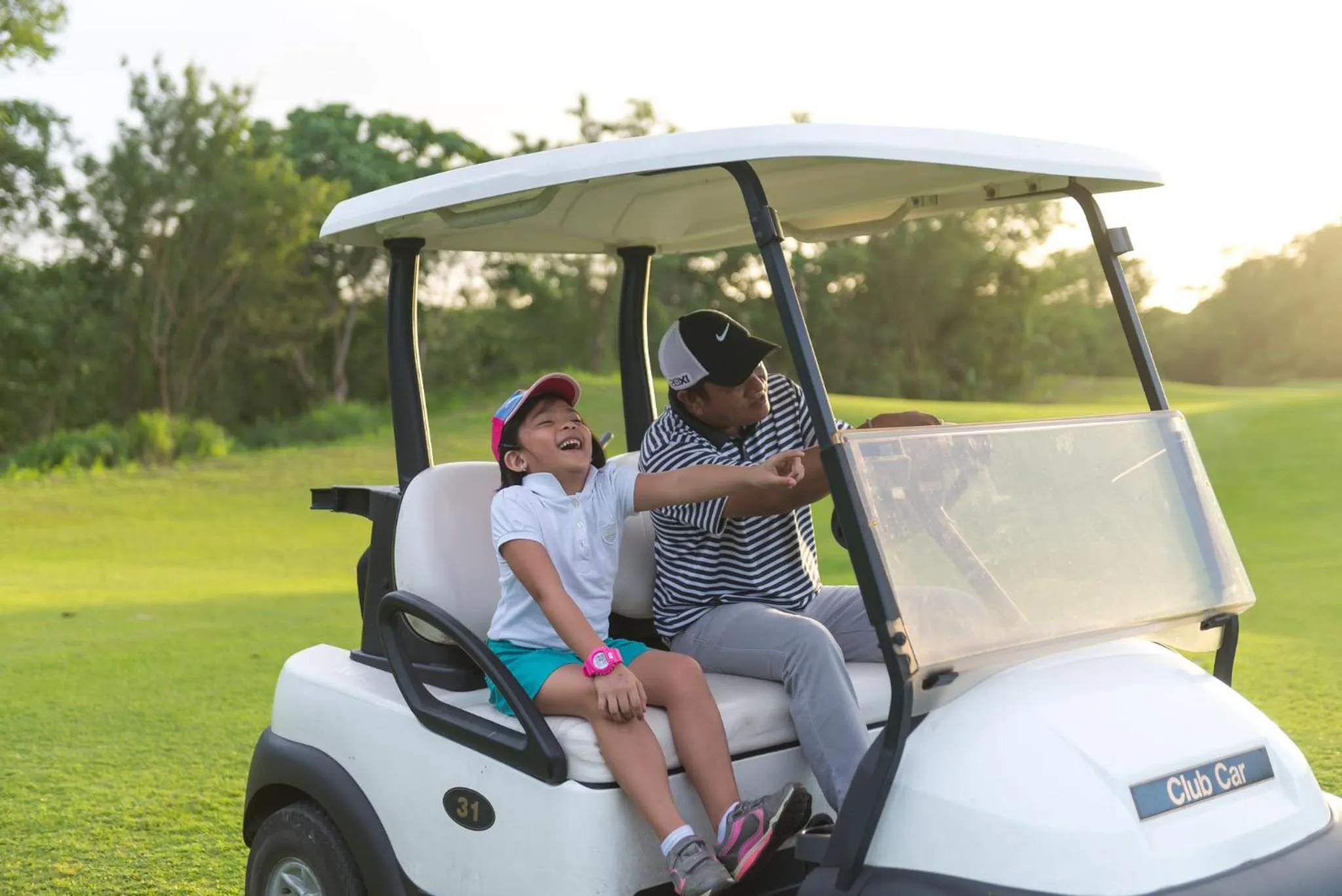 Golfcourse in Microtel by Wyndham South Forbes near Nuvali