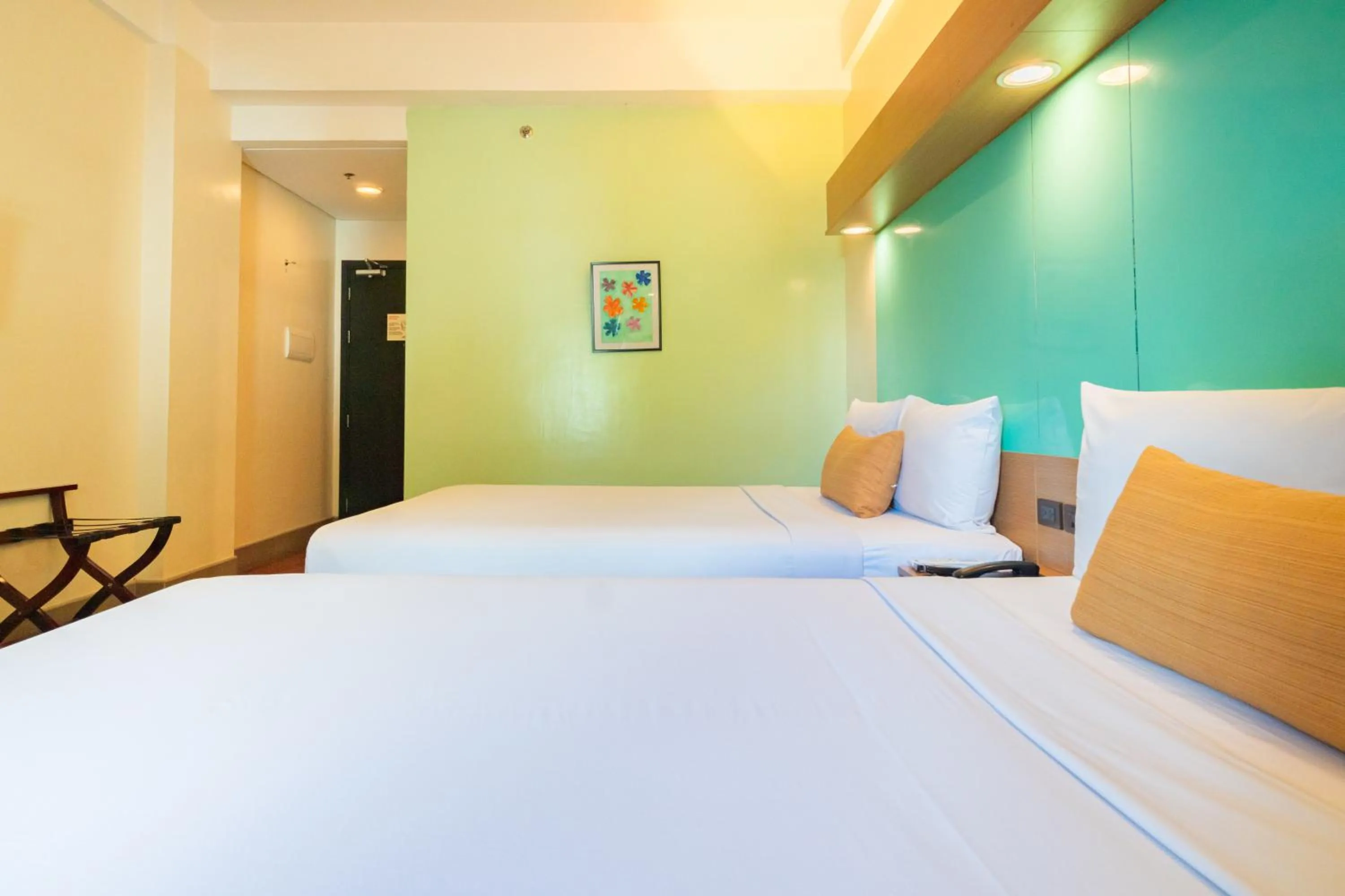 Bedroom, Bed in Microtel by Wyndham South Forbes near Nuvali
