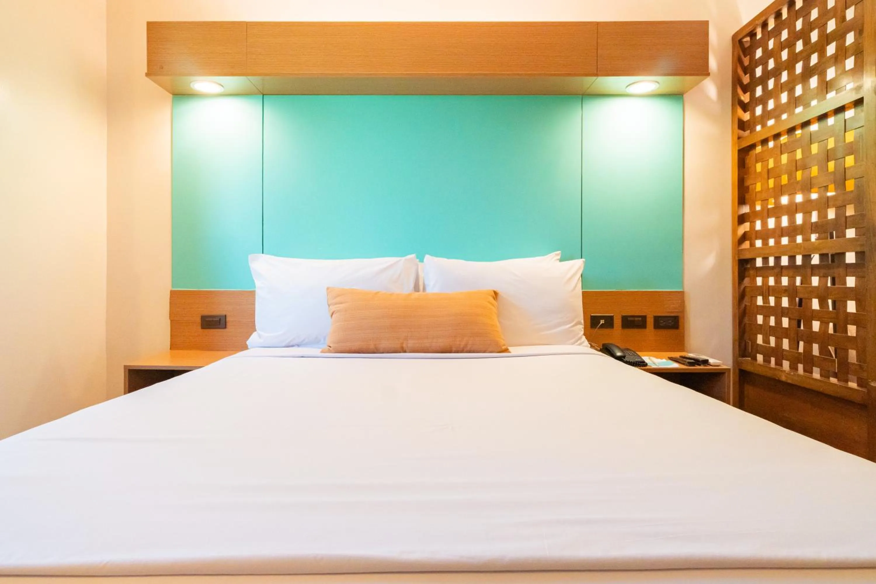 Bedroom, Bed in Microtel by Wyndham South Forbes near Nuvali