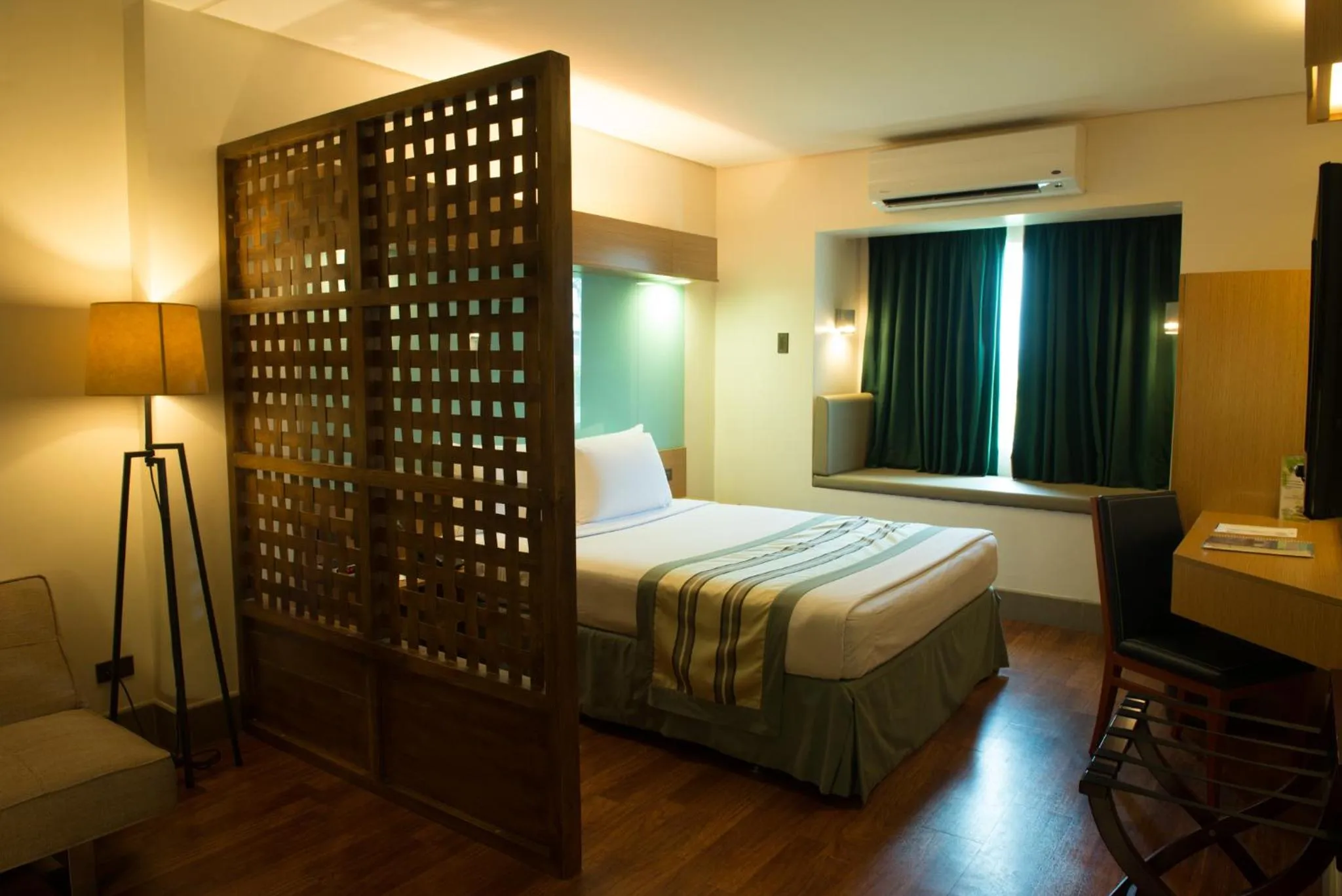 Bedroom, Bed in Microtel by Wyndham South Forbes near Nuvali