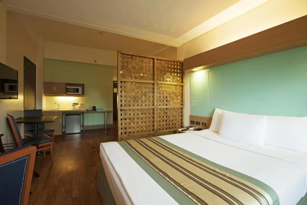Bedroom, Bed in Microtel by Wyndham South Forbes near Nuvali