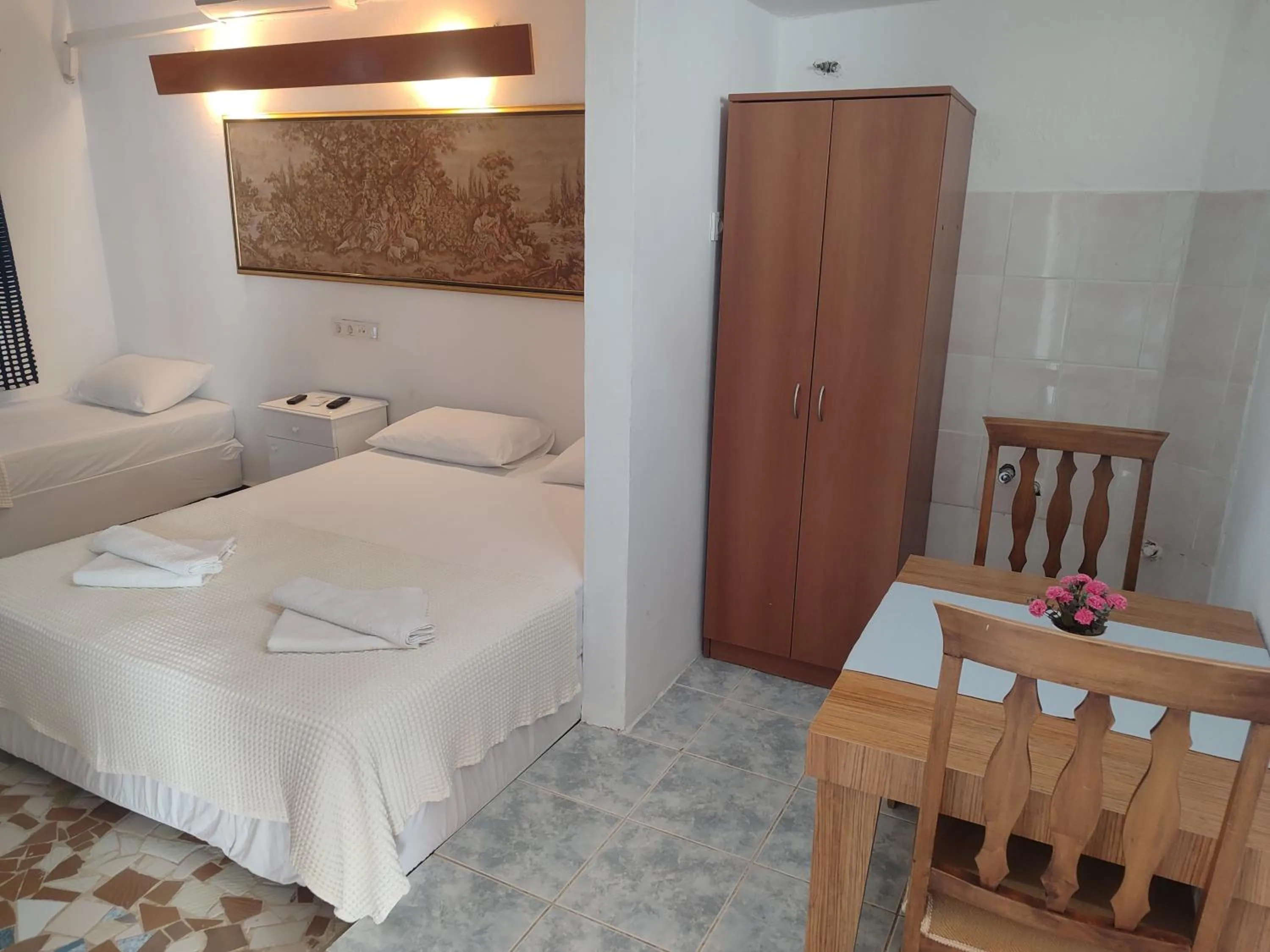 Bed in Hotel Tropicana