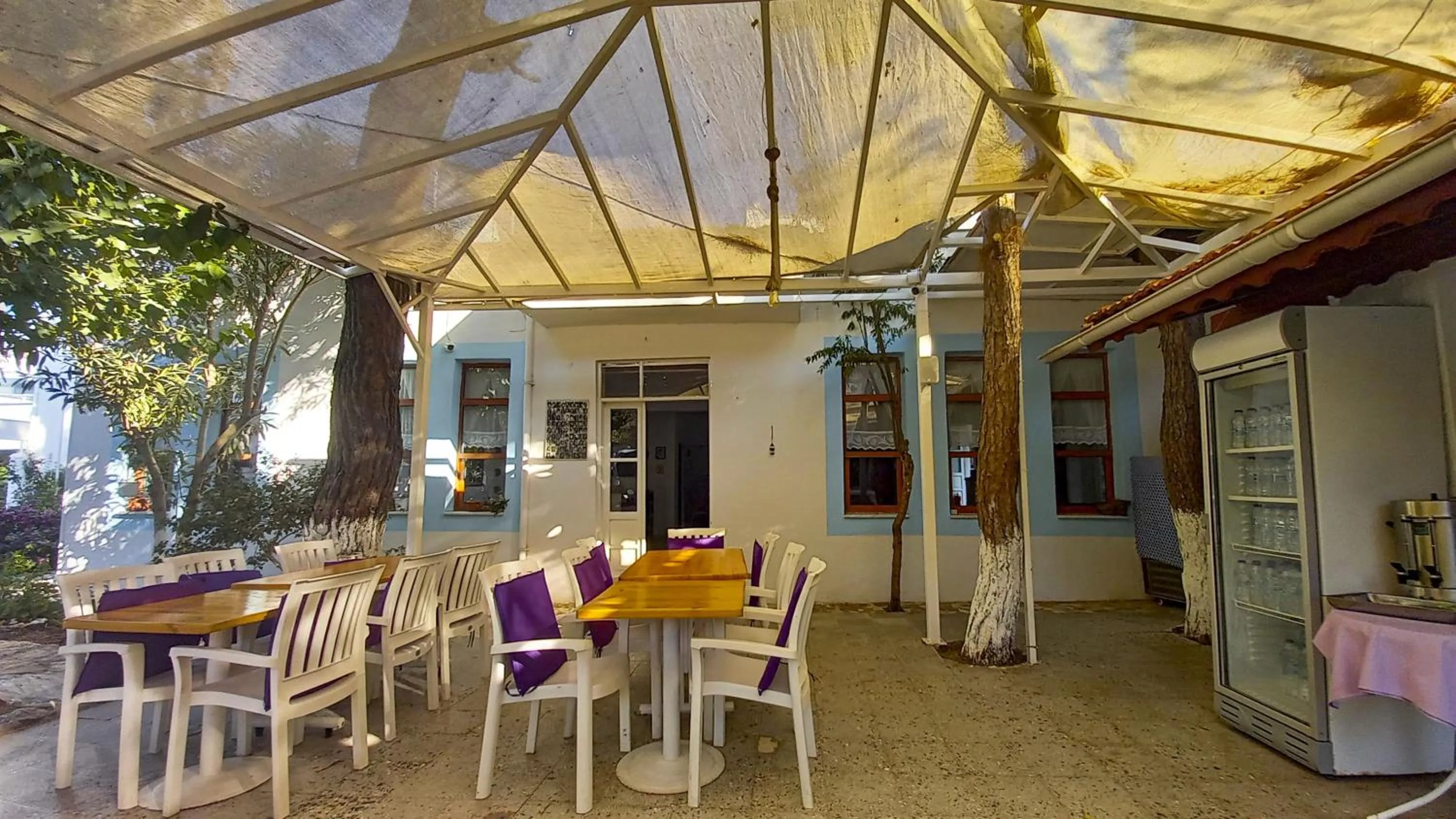 Patio in Hotel Tropicana