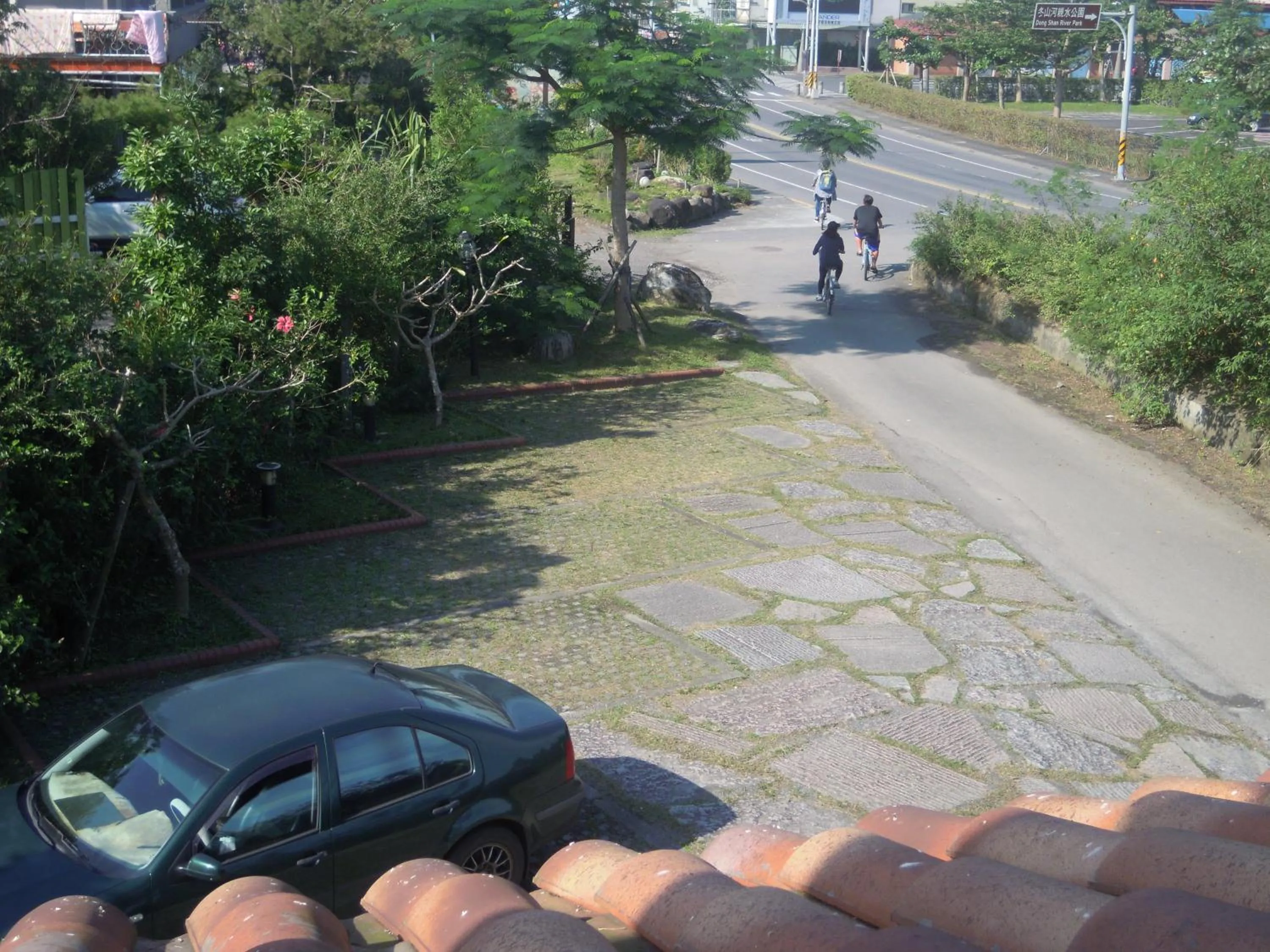 Bird's eye view in Riverside B&B