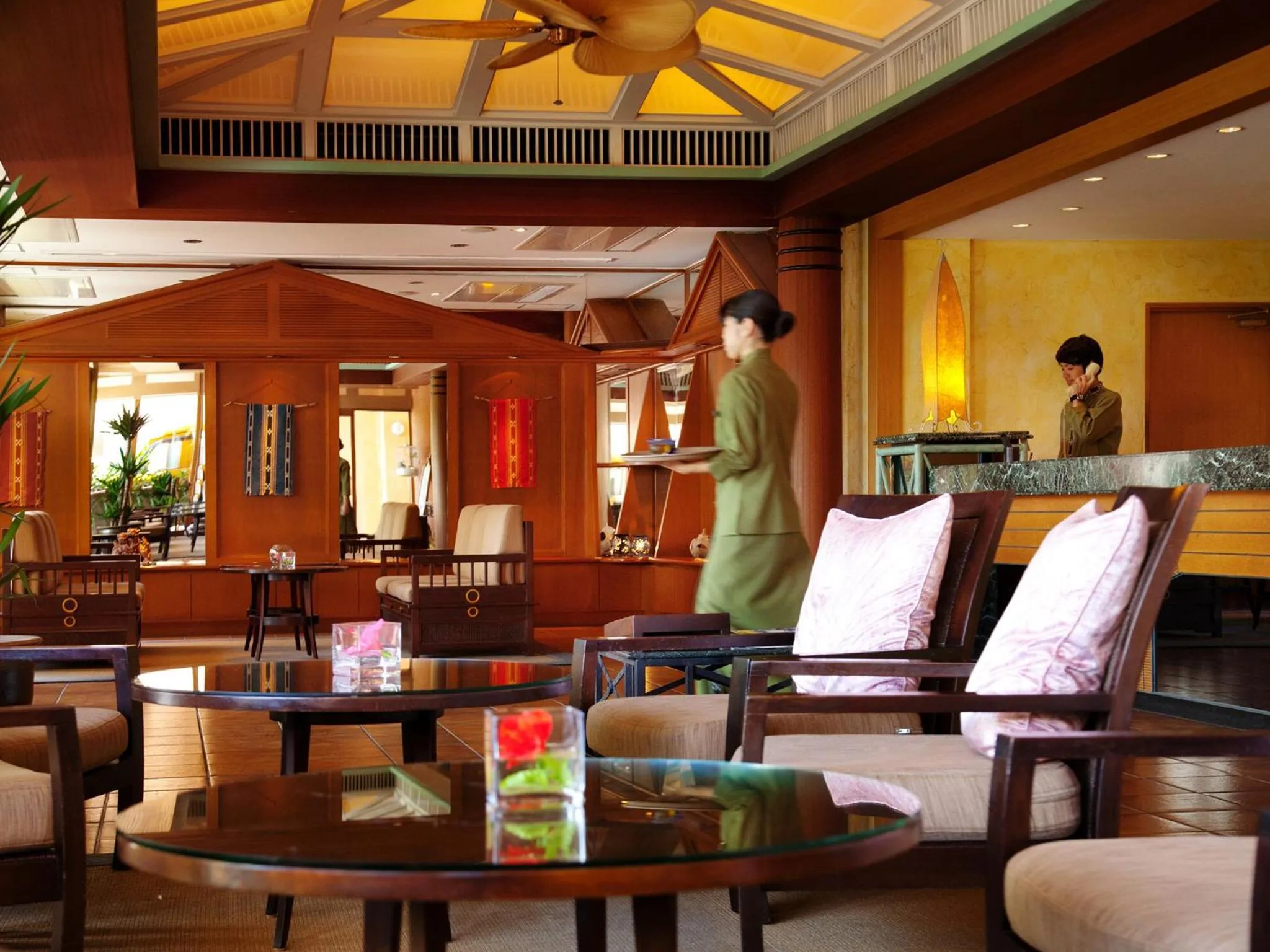 Lobby or reception in Coco Garden Resort Okinawa