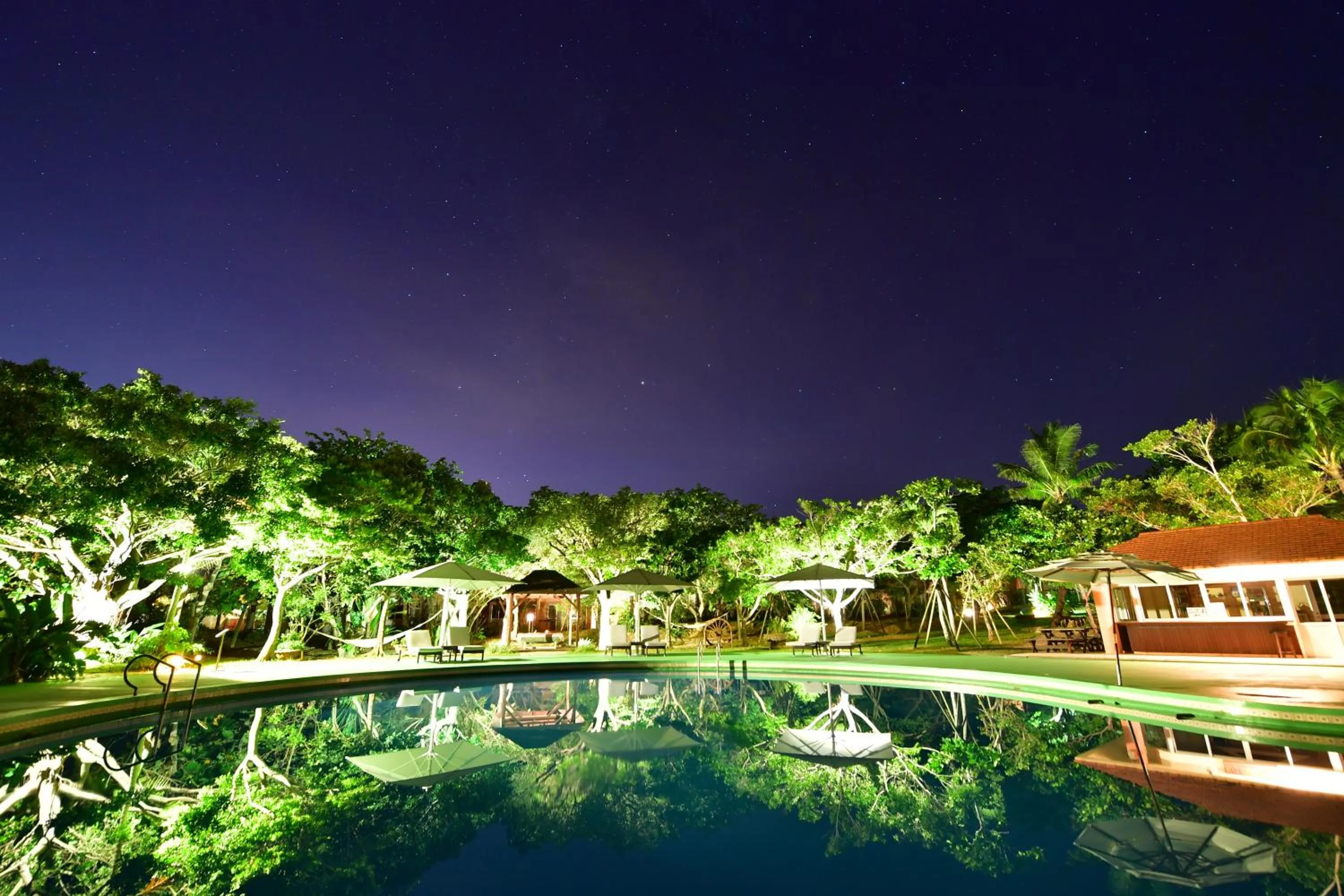 Swimming pool in Coco Garden Resort Okinawa