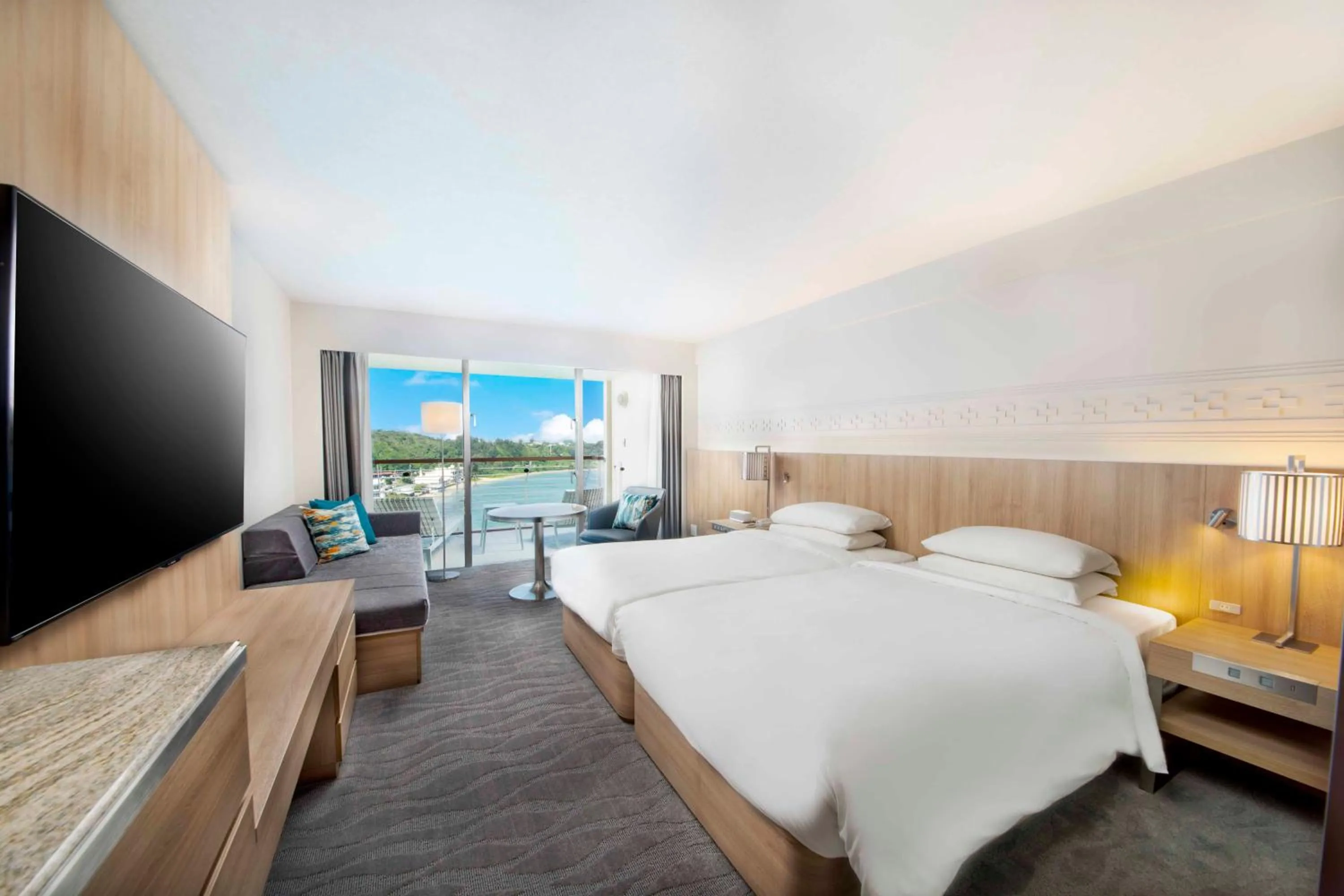 Bedroom, Bed in Renaissance Okinawa Resort