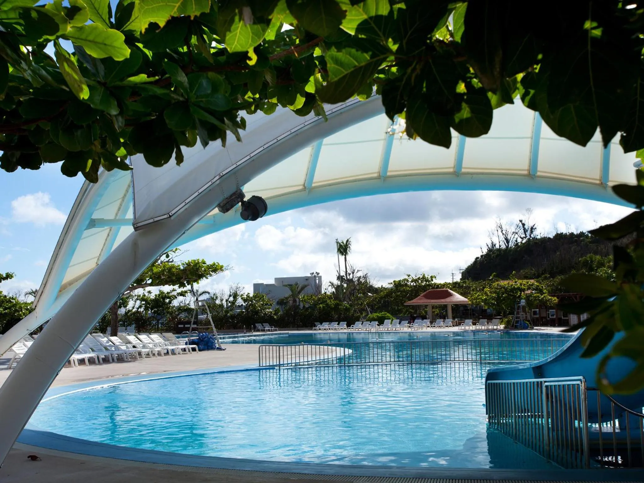 Swimming pool in Renaissance Okinawa Resort