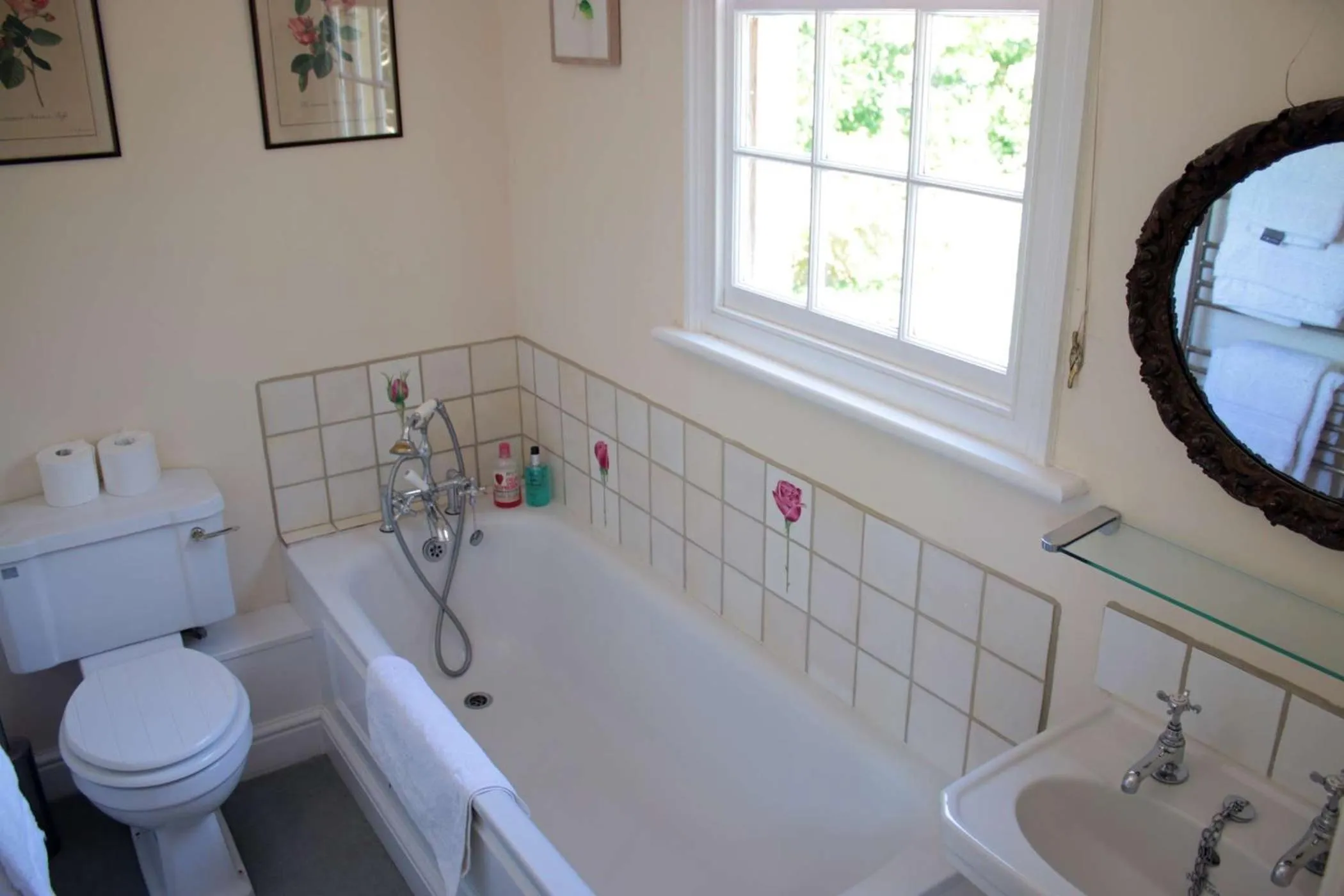 Garden in The Old Rectory, Kettlebaston