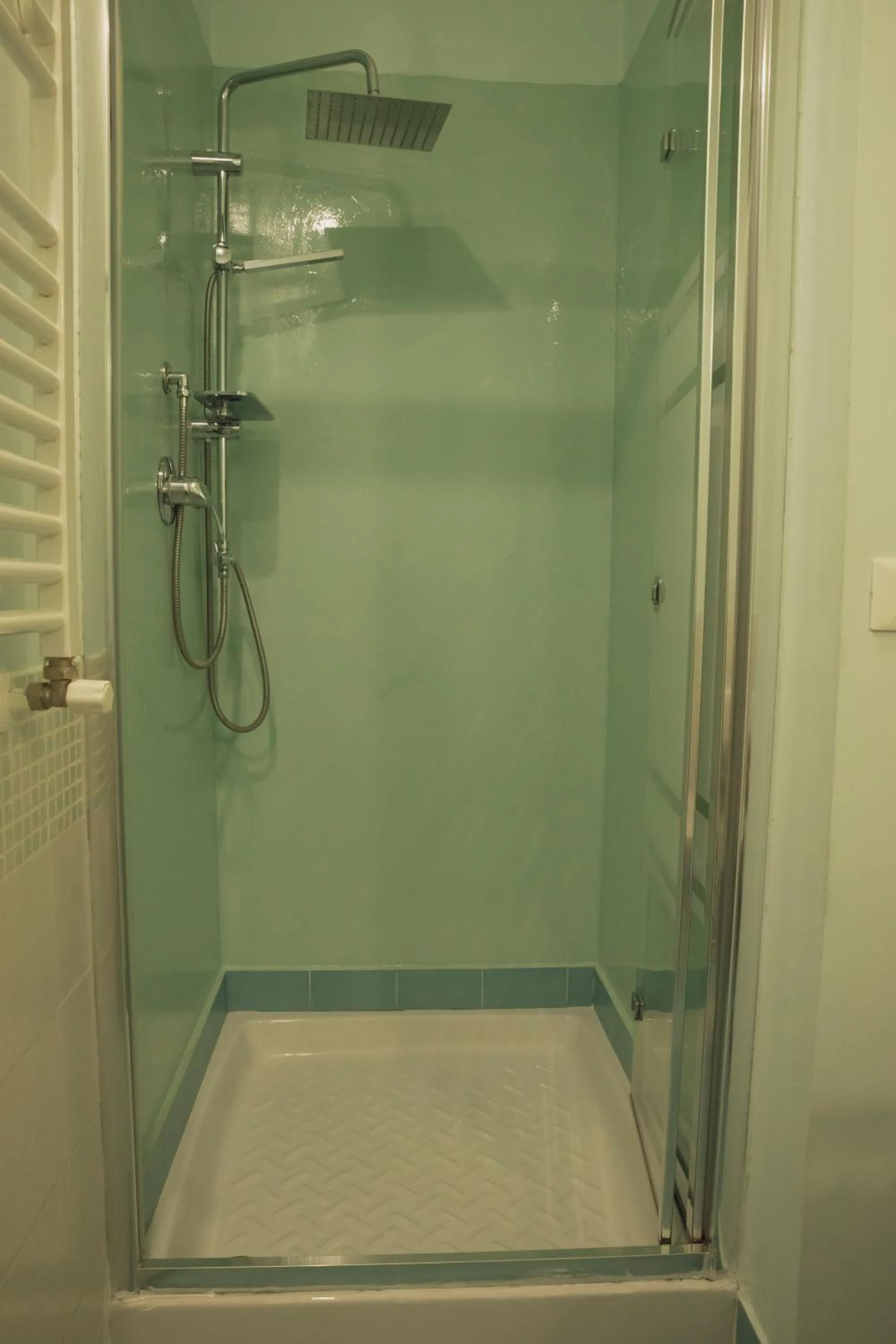 Shower in B&B Palazzo Corvino