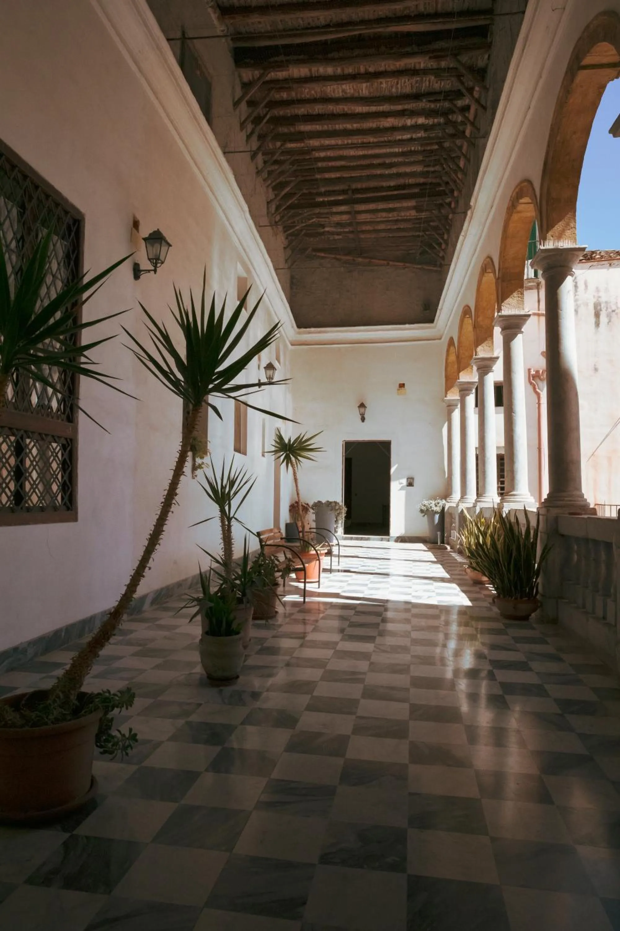 Facade/entrance in B&B Palazzo Corvino