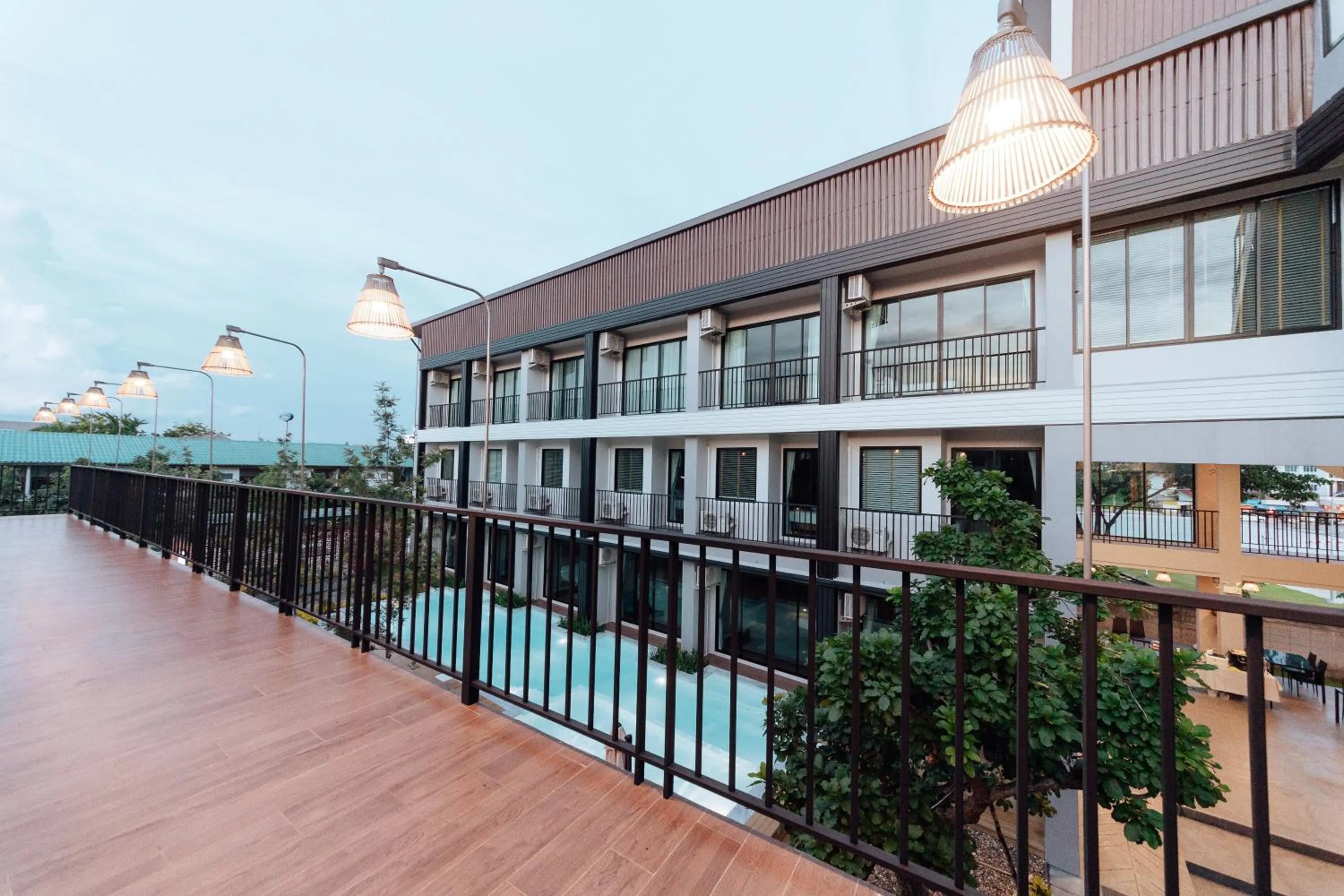 Property building in Phu sakon ville hotel