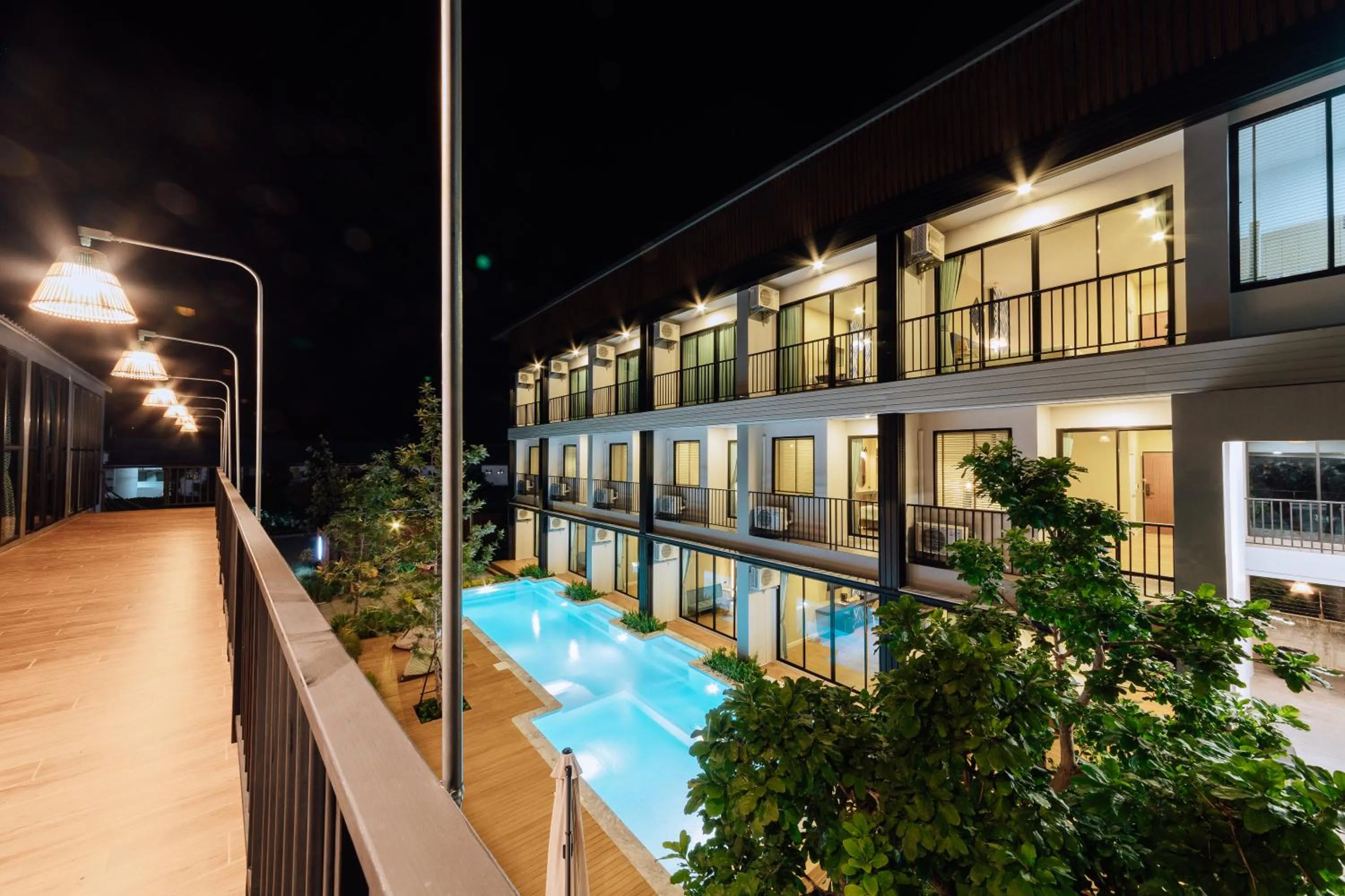 Property building in Phu sakon ville hotel