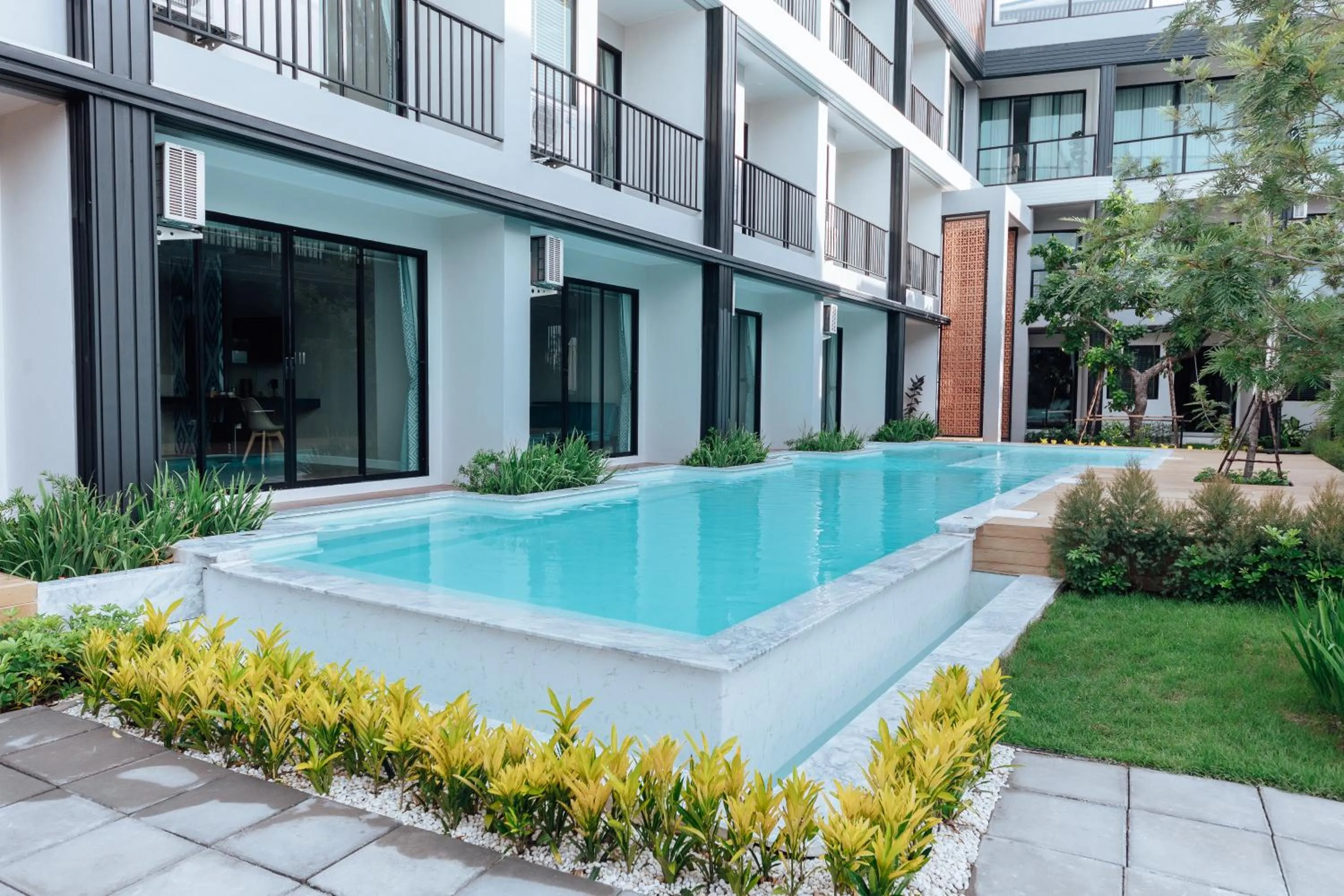Pool view in Phu sakon ville hotel