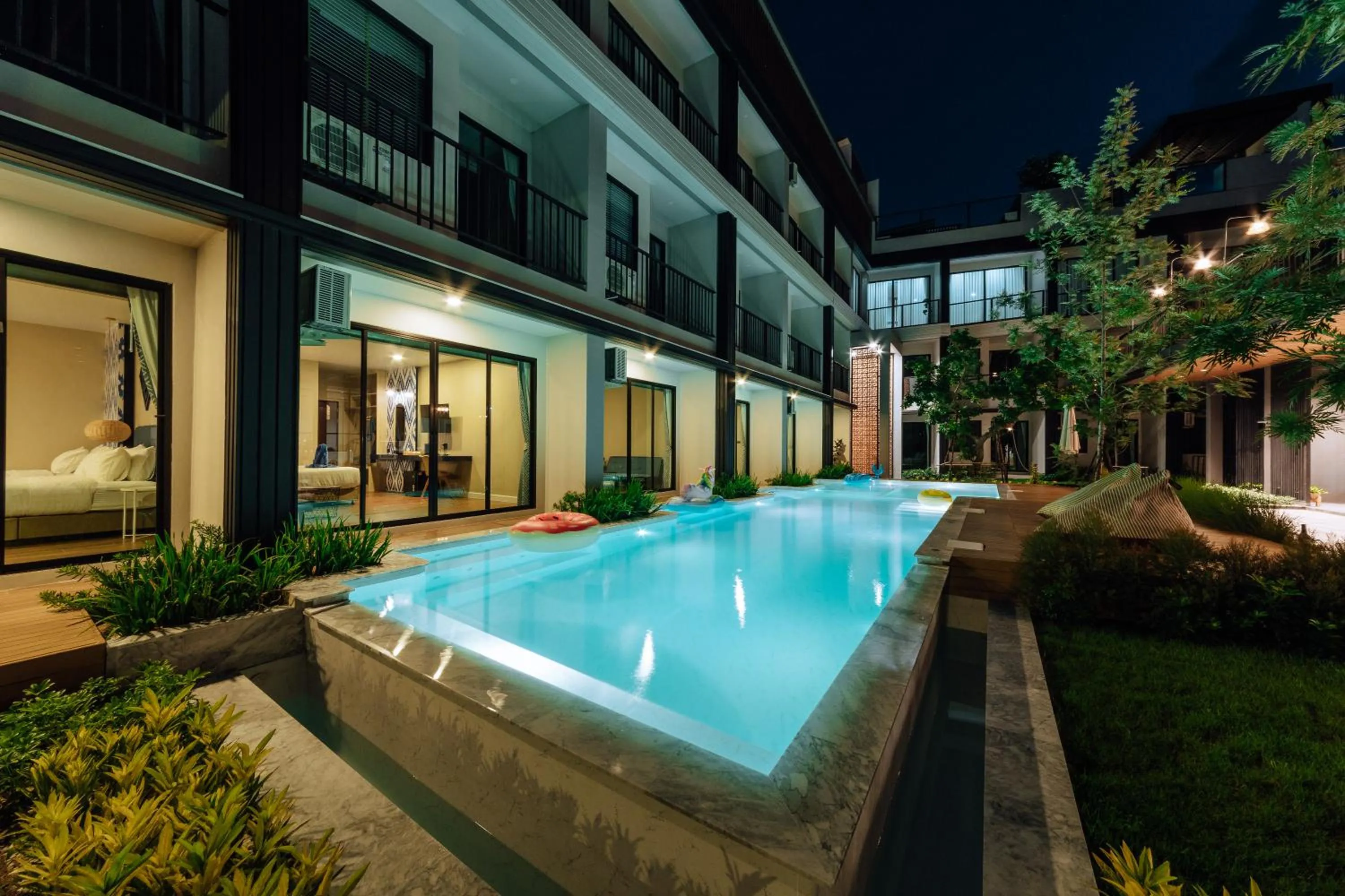 Property building in Phu sakon ville hotel