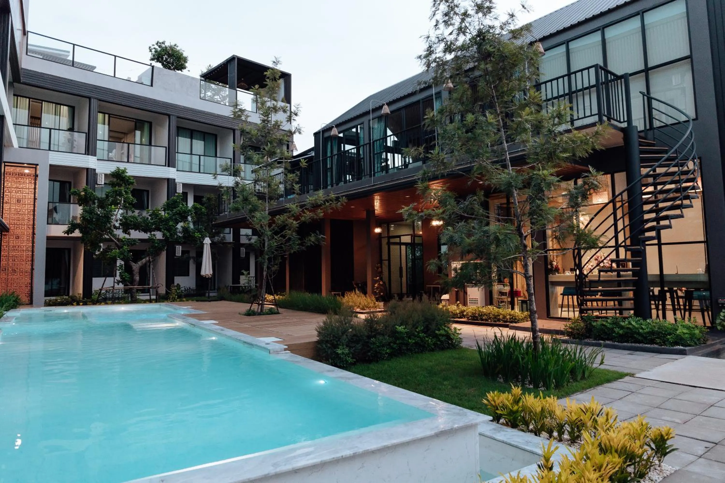 Property building in Phu sakon ville hotel