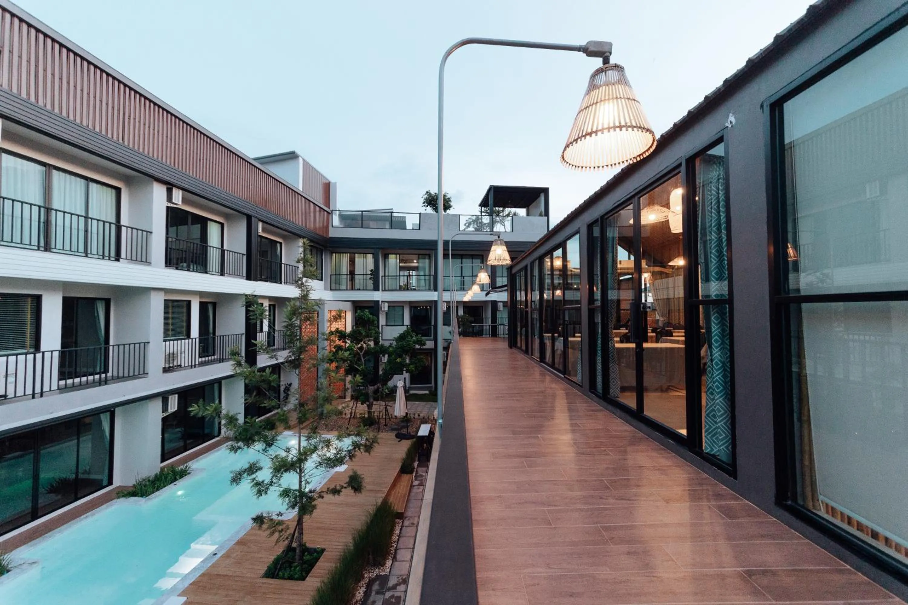 Property building in Phu sakon ville hotel