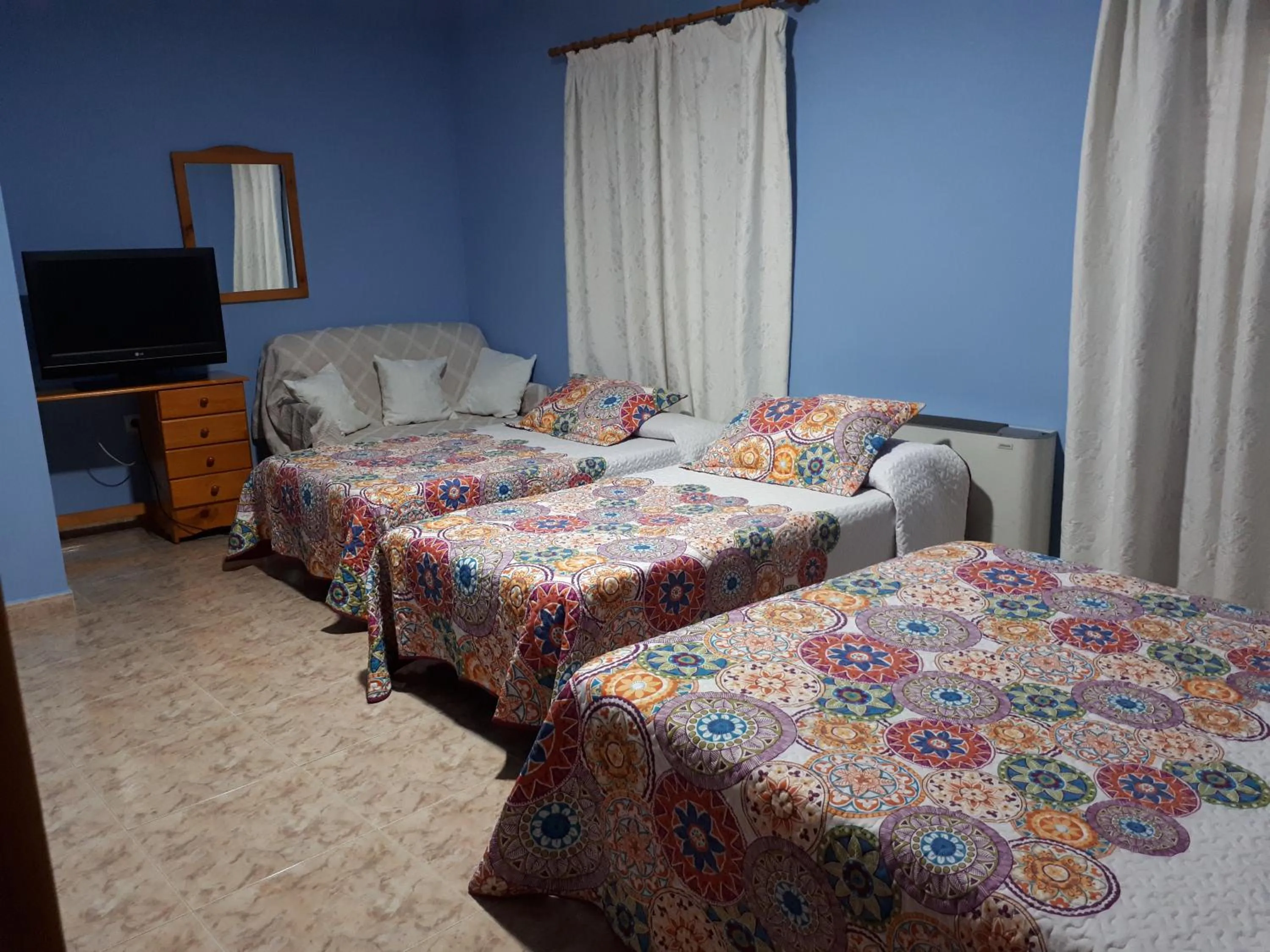 Bedroom, Bed in Hostal Julio