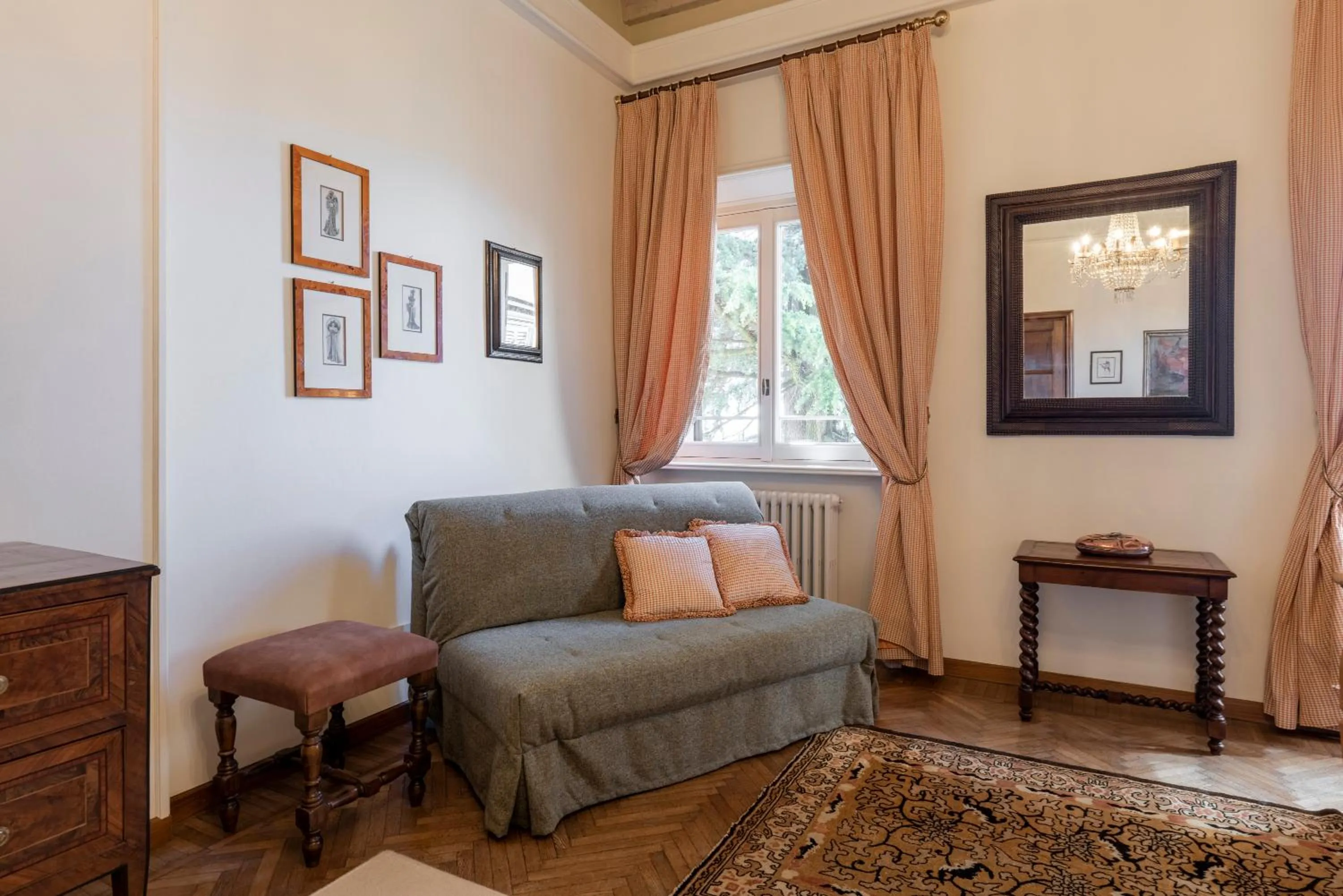 Bedroom in FORESTERIA di PALAZZO RADICI