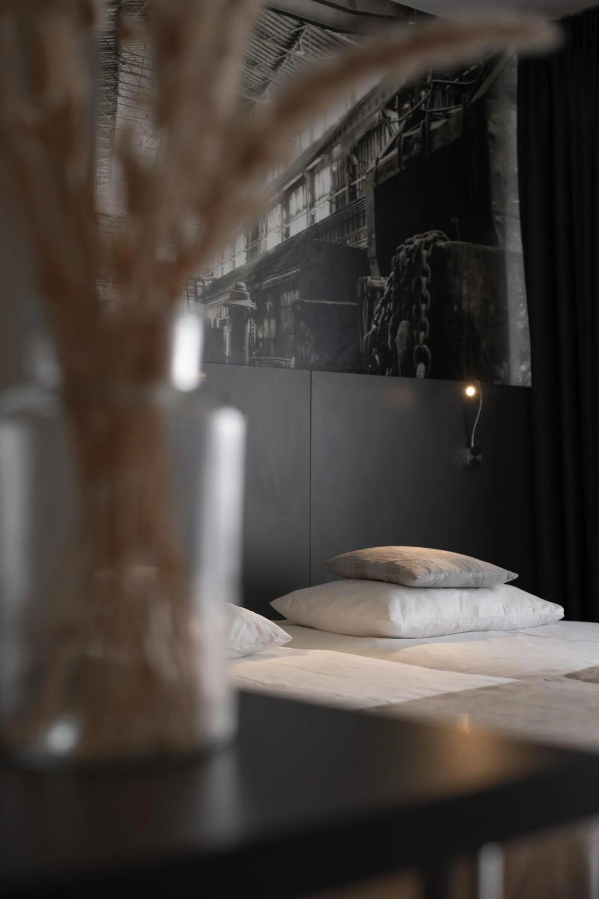 Bed in City hotel Terneuzen