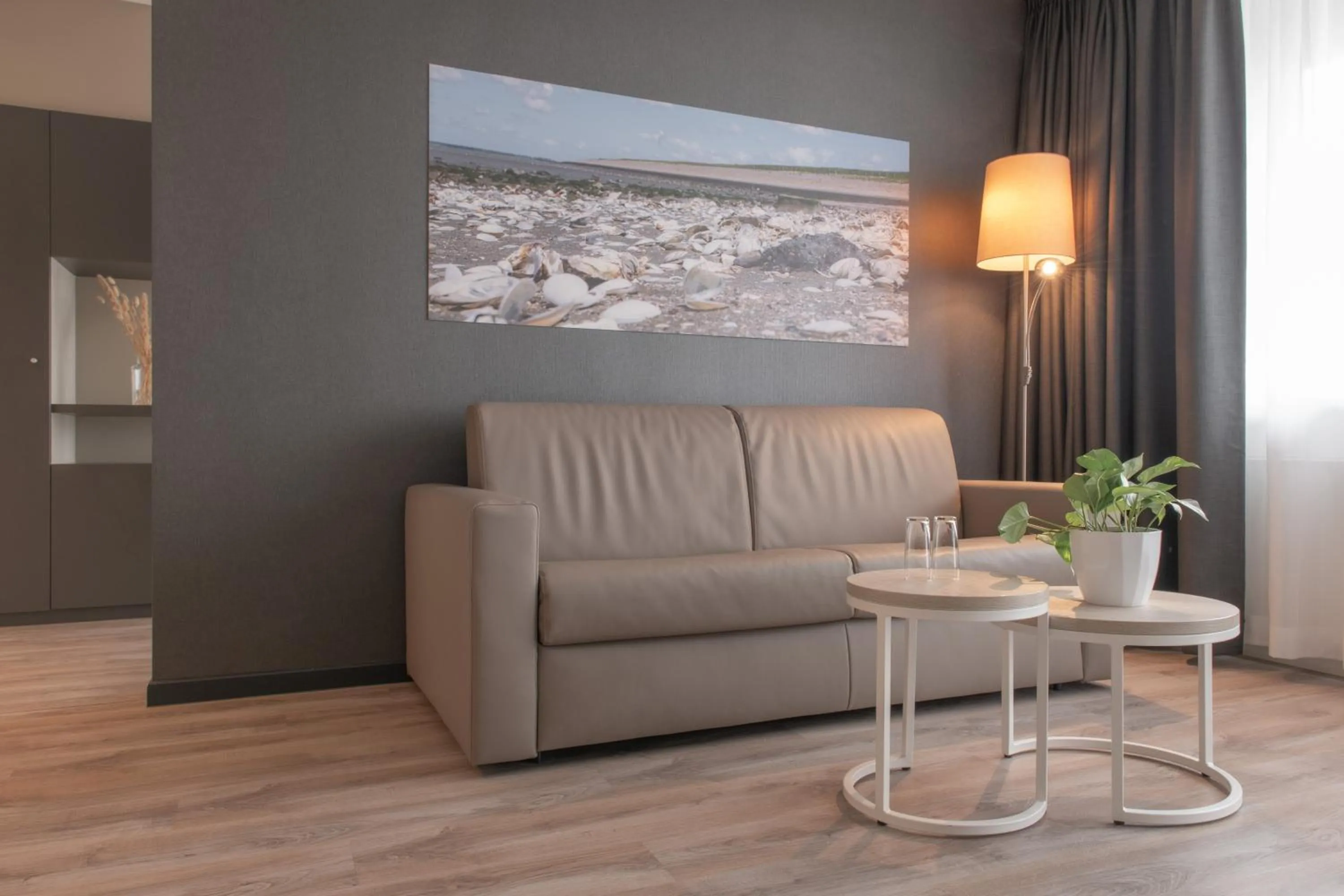 Seating area in City hotel Terneuzen