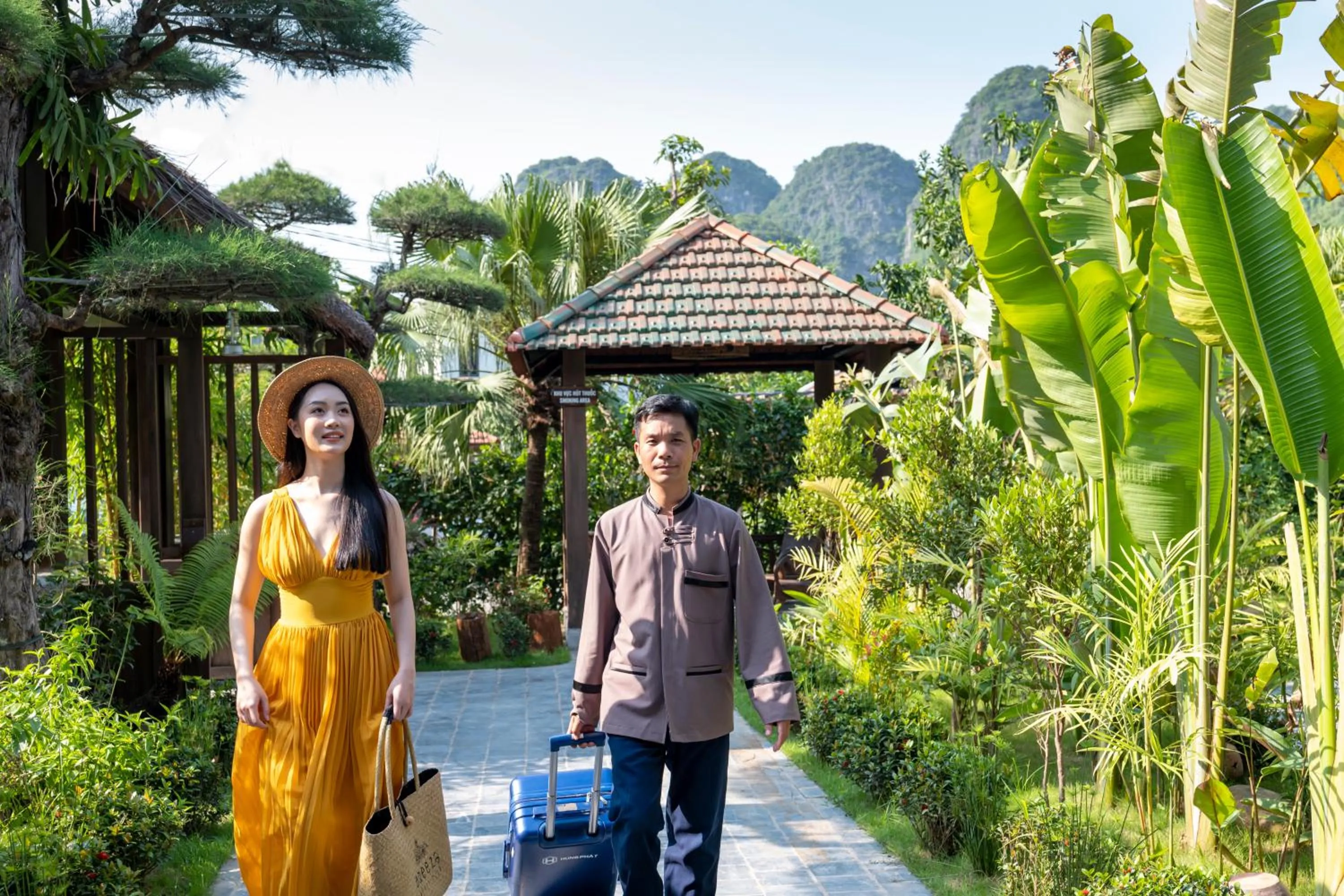 Guests in Tam Coc Retreat Ninh Binh
