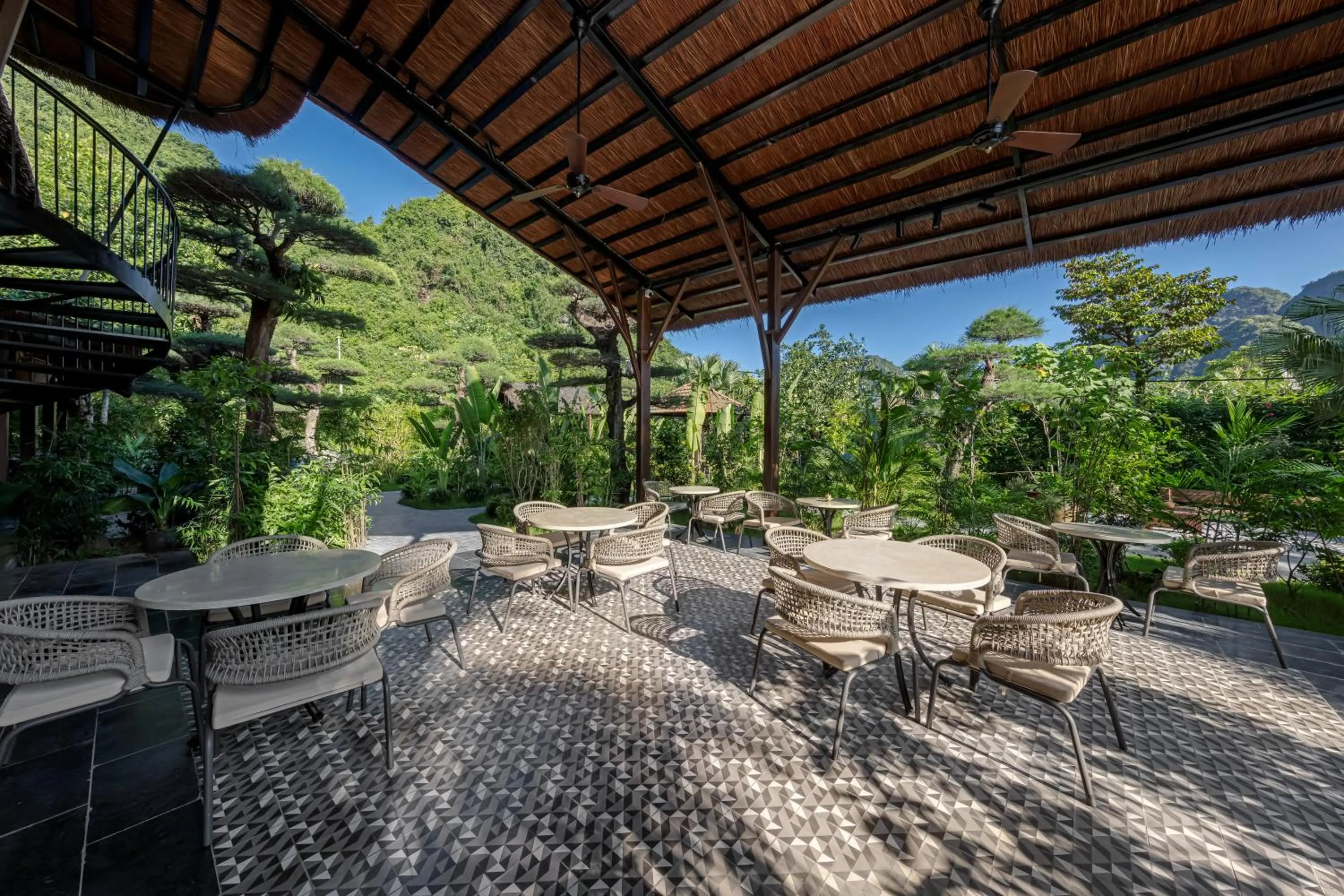 Natural landscape in Tam Coc Retreat Ninh Binh
