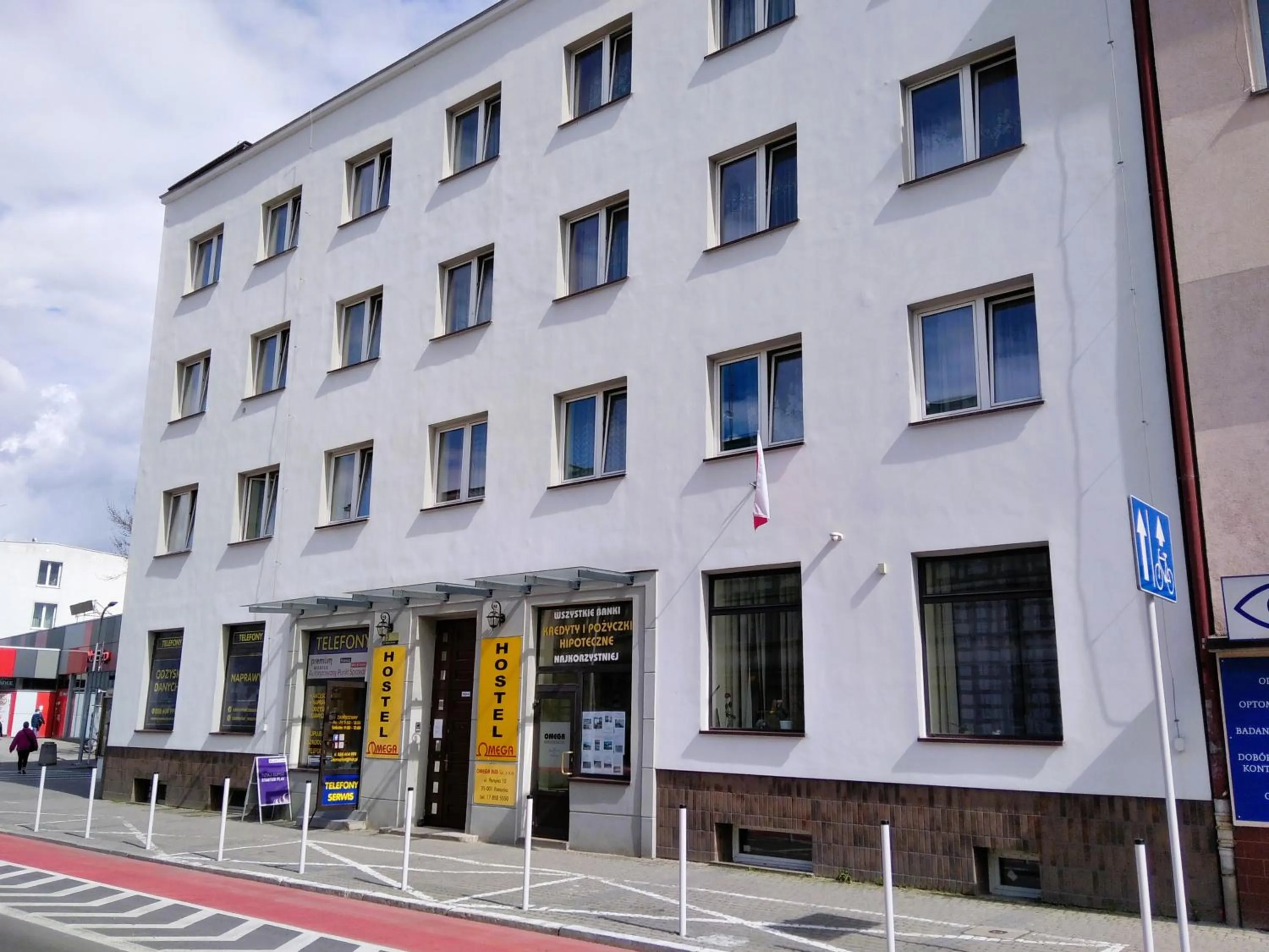 Property building in Hostel Omega