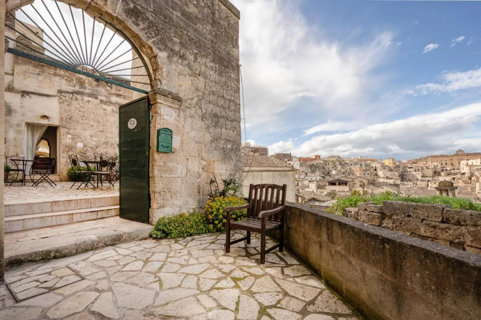 Balcony/Terrace in B&B La Corte