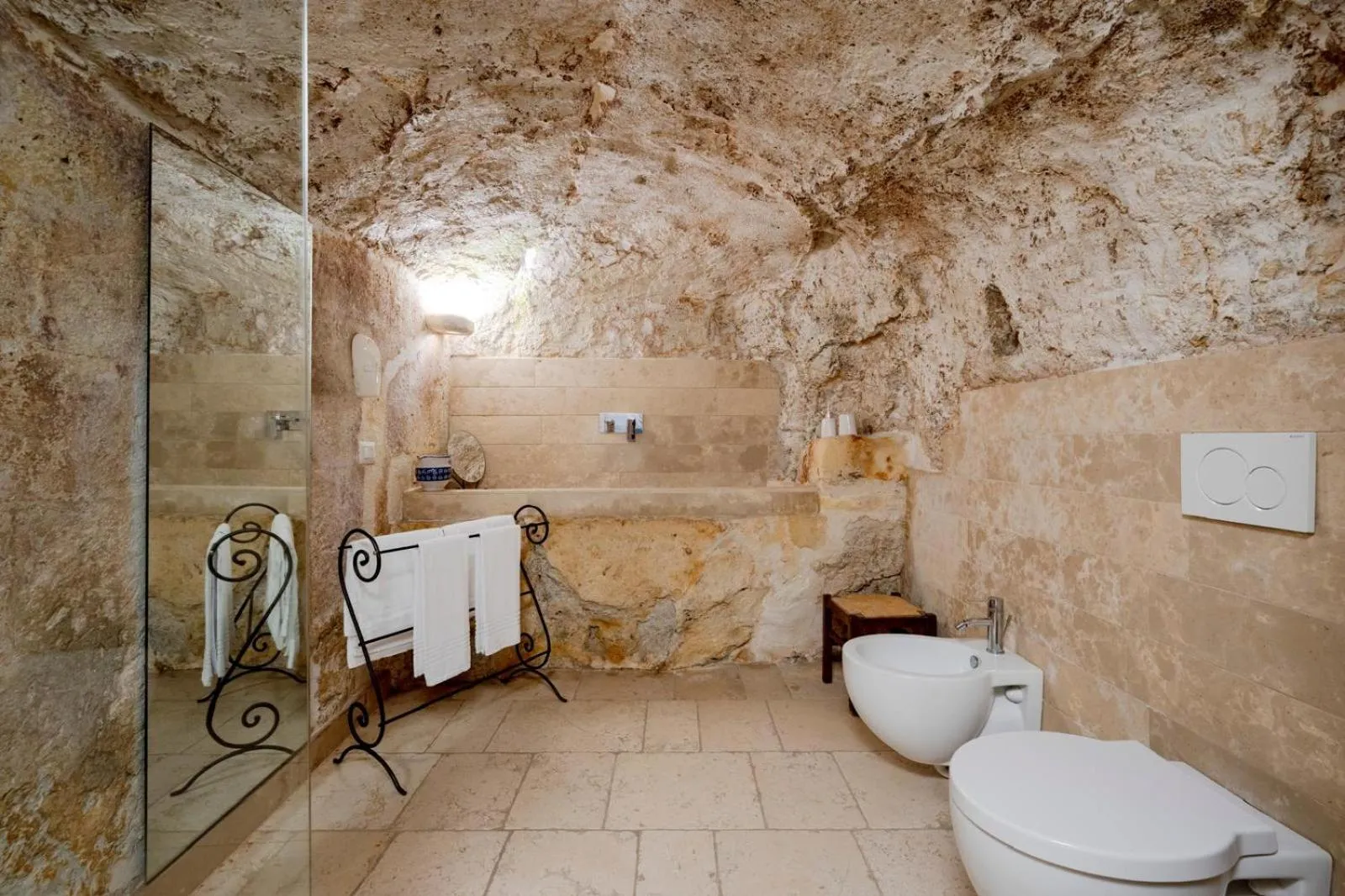 Toilet in B&B La Corte