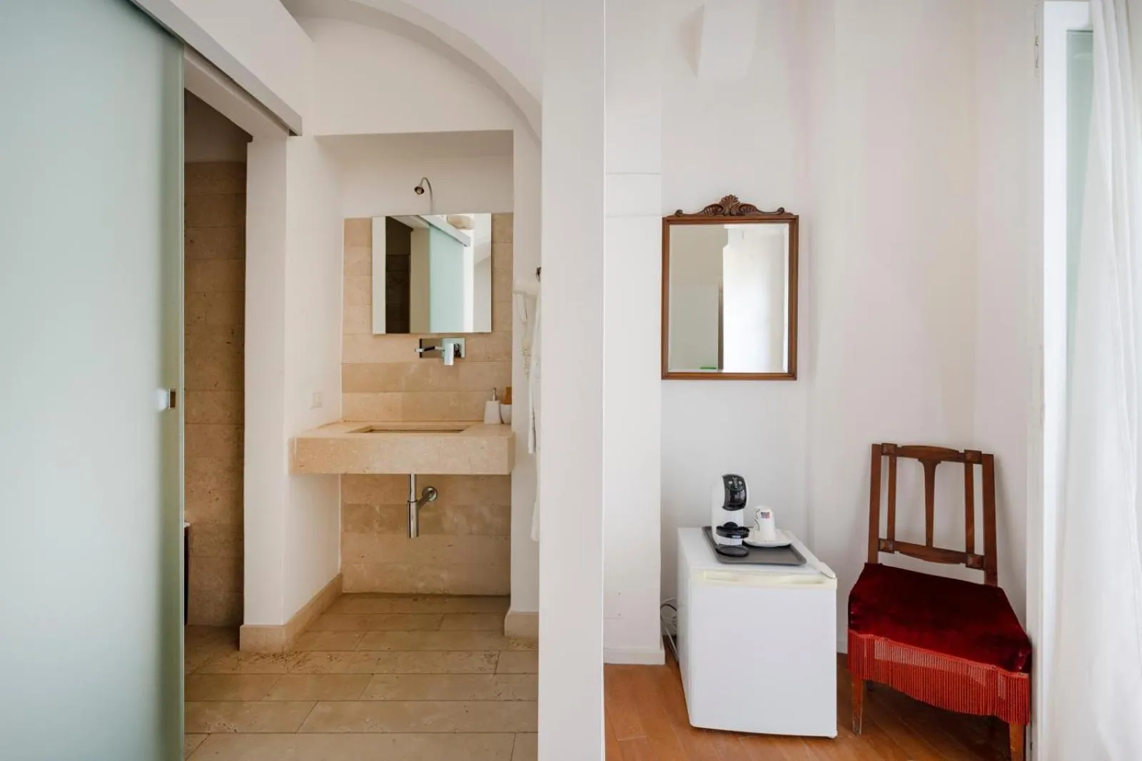 Bathroom in B&B La Corte