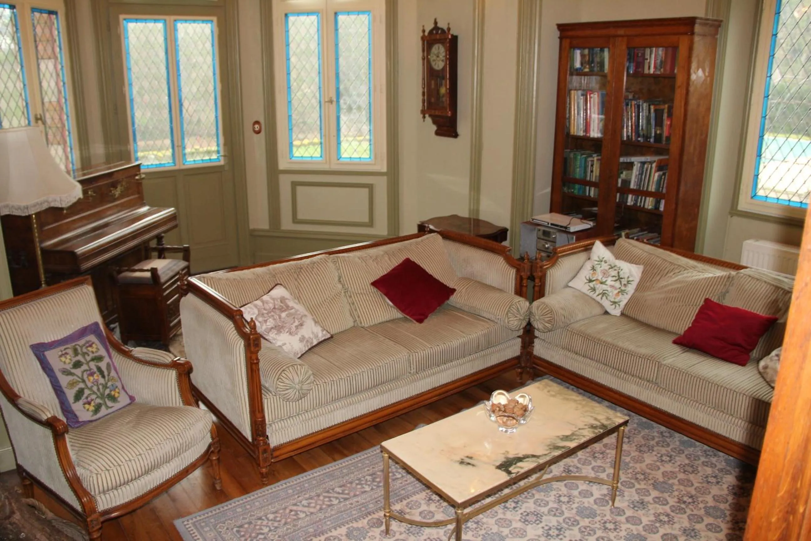 Lounge or bar in Chateau Lezat - Chambres d'Hotes-Chambre d'hôtes