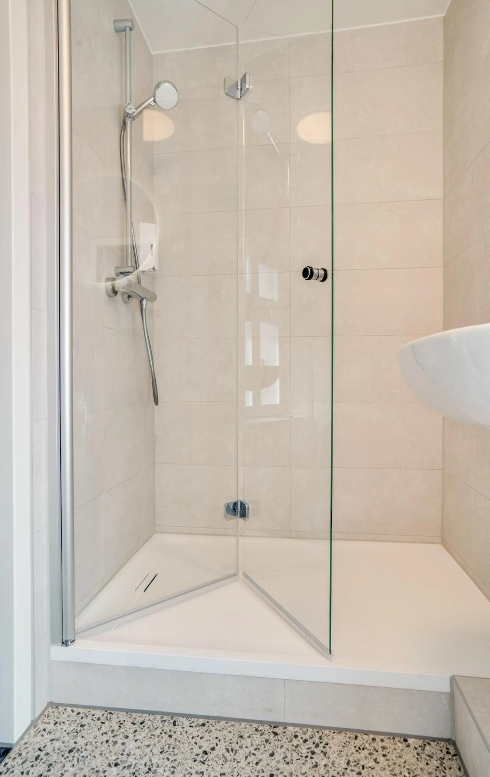 Shower in Hoeve de Bongerd