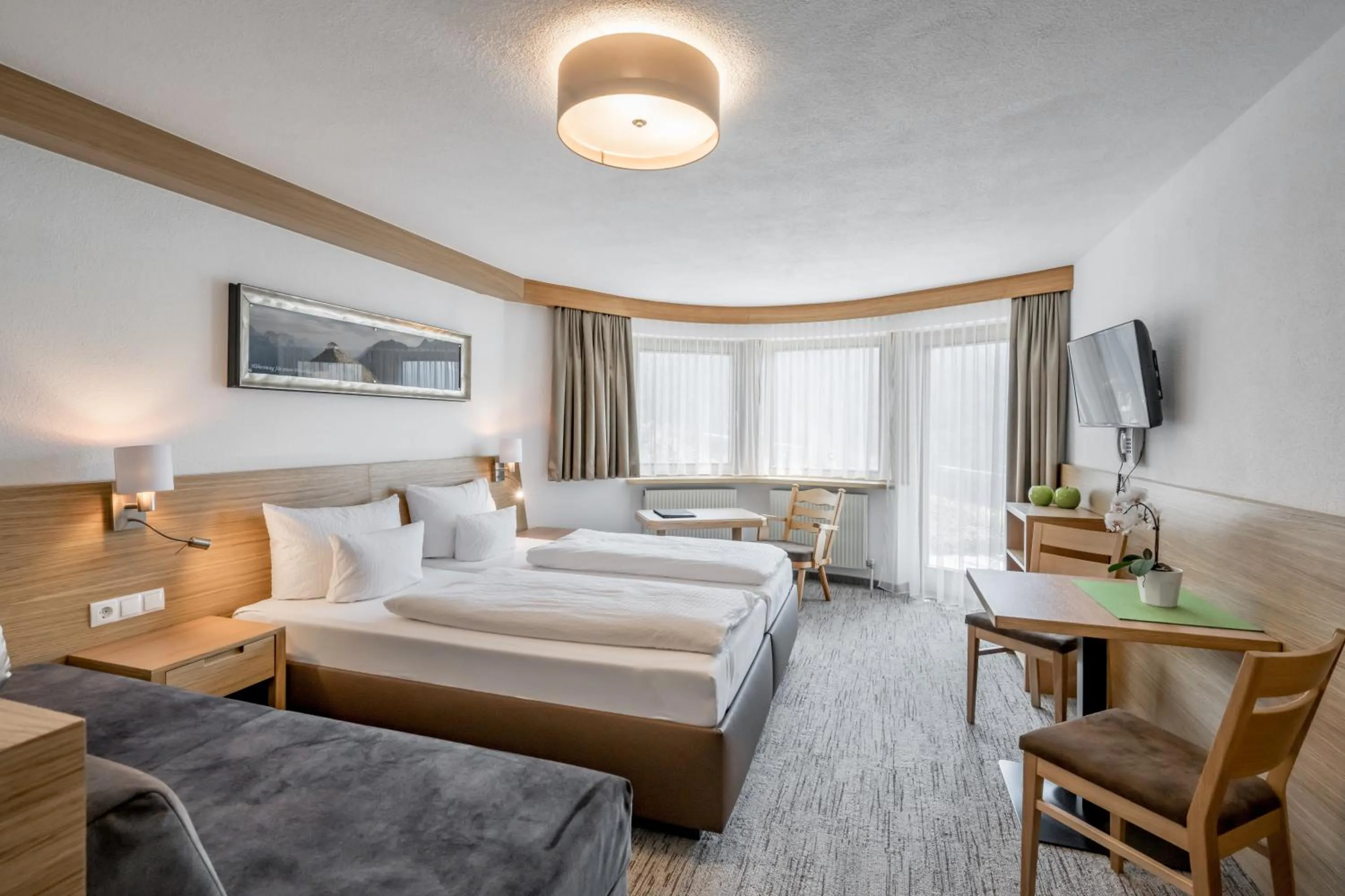 Bedroom, Bed in Apart Hotel Garni Wieser