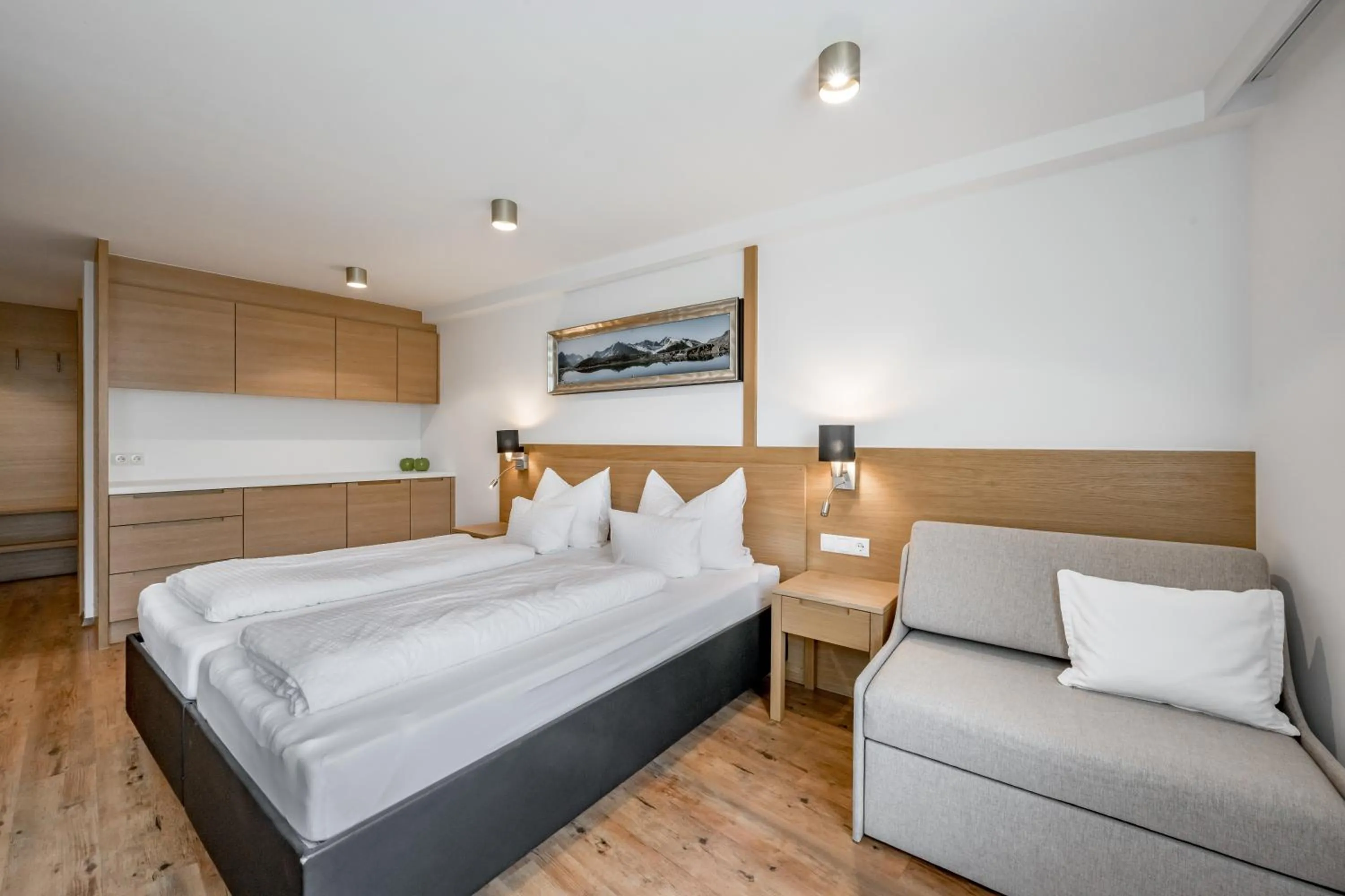 Bedroom, Bed in Apart Hotel Garni Wieser