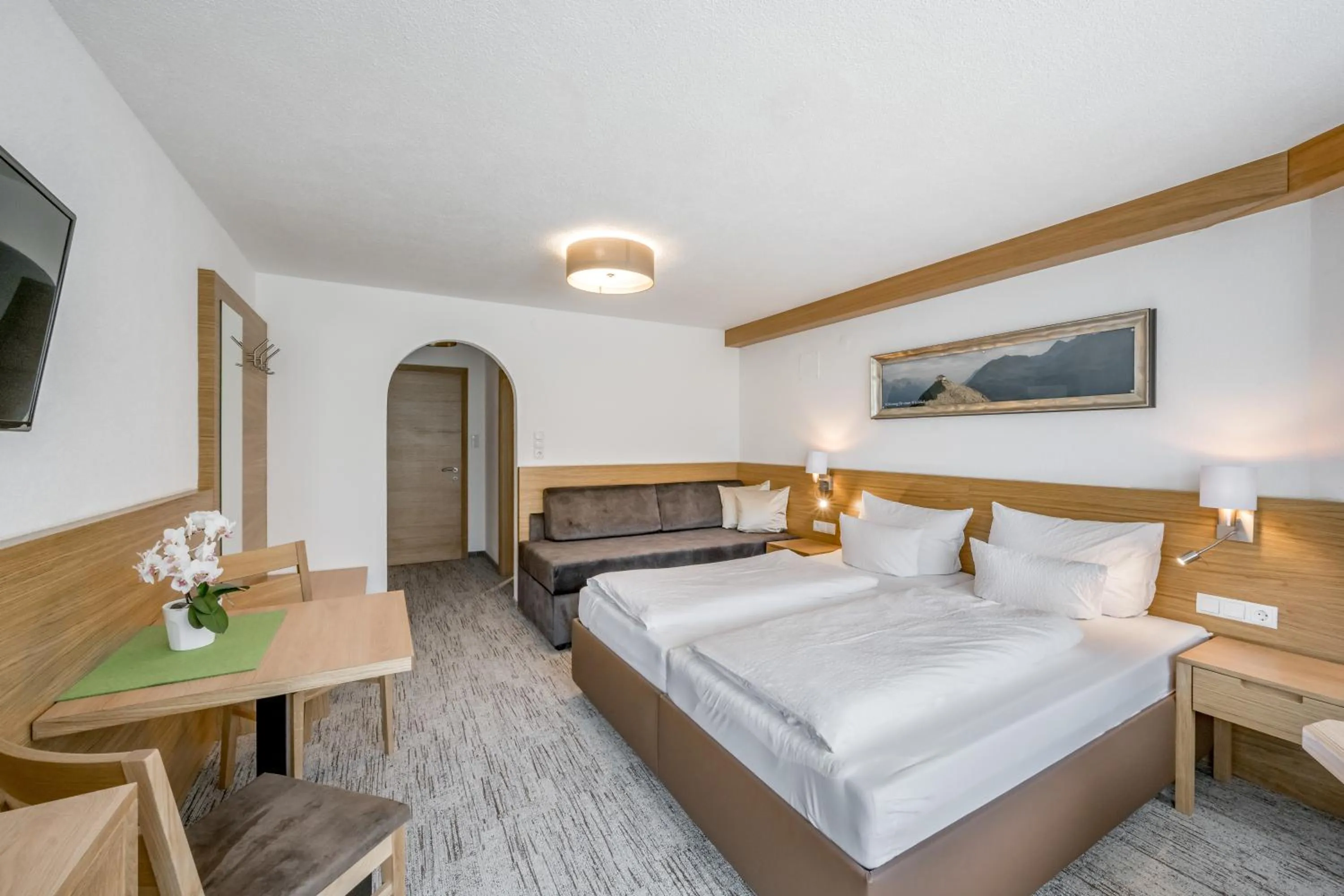 Bedroom, Bed in Apart Hotel Garni Wieser