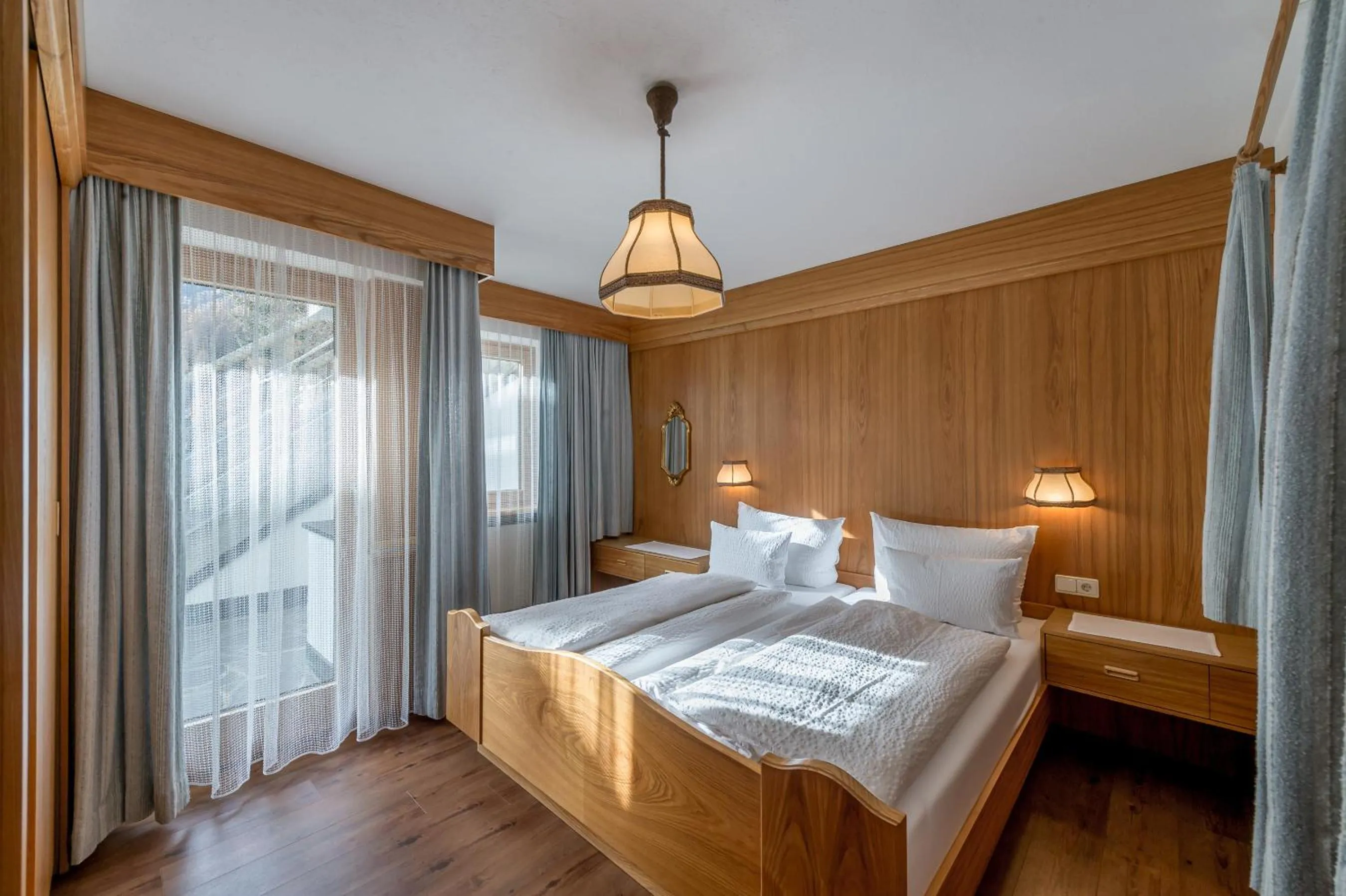 Bedroom, Bed in Apart Hotel Garni Wieser