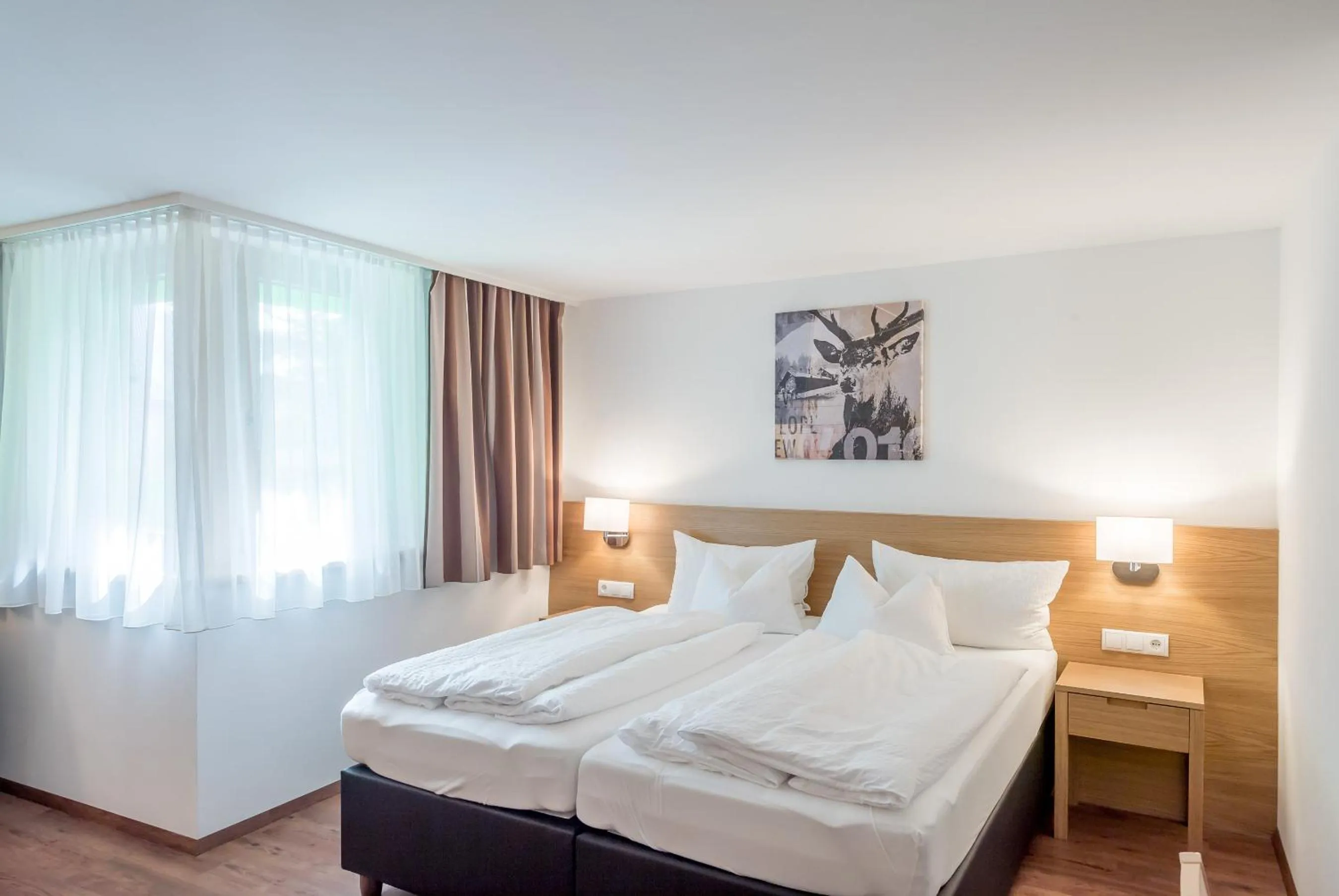 Bedroom, Bed in Apart Hotel Garni Wieser