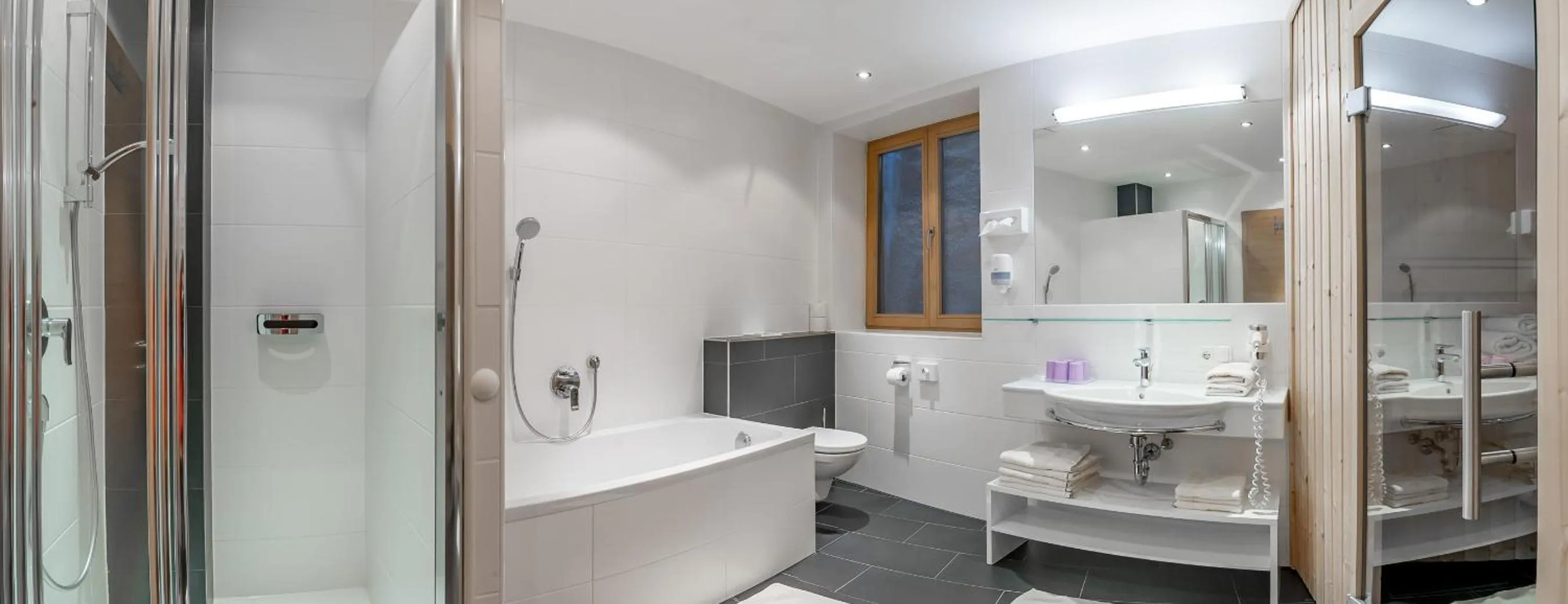 Bathroom in Apart Hotel Garni Wieser